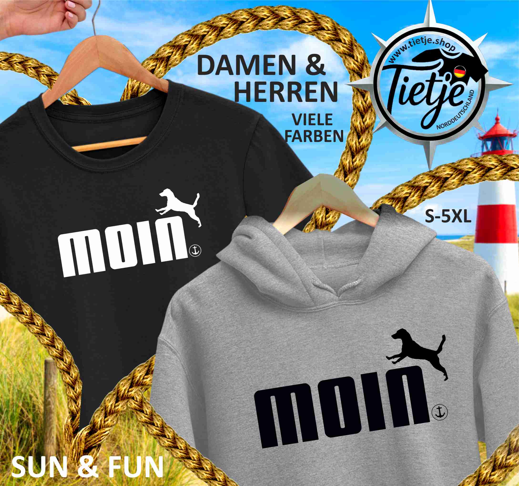FUN & SUN - MOIN  - Herren Shirt