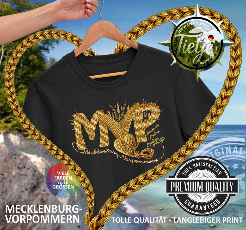 MECKLENBURG-VORPOMMERN - MVP - Heimat - Liebe -Leidenschaft  - Herren Shirt