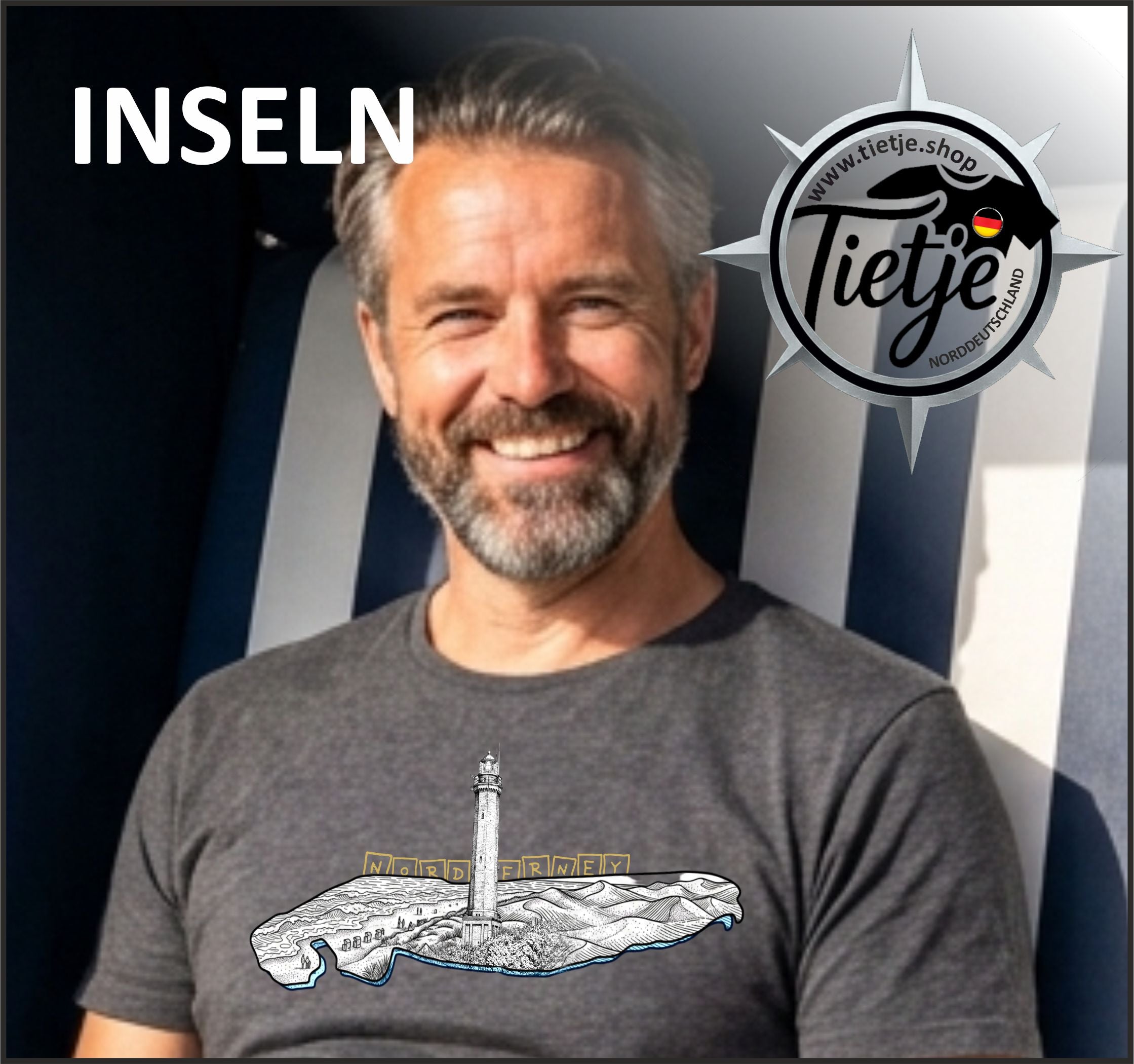 INSELN - NORDERNEY  - Herren Shirt