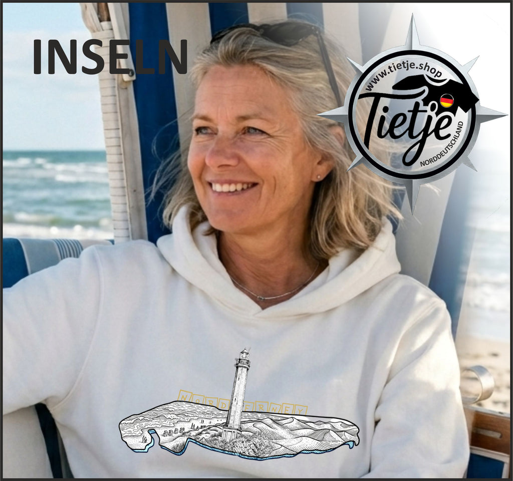 INSELN - NORDERNEY  - Unisex Kapuzenpullover Hoodie
