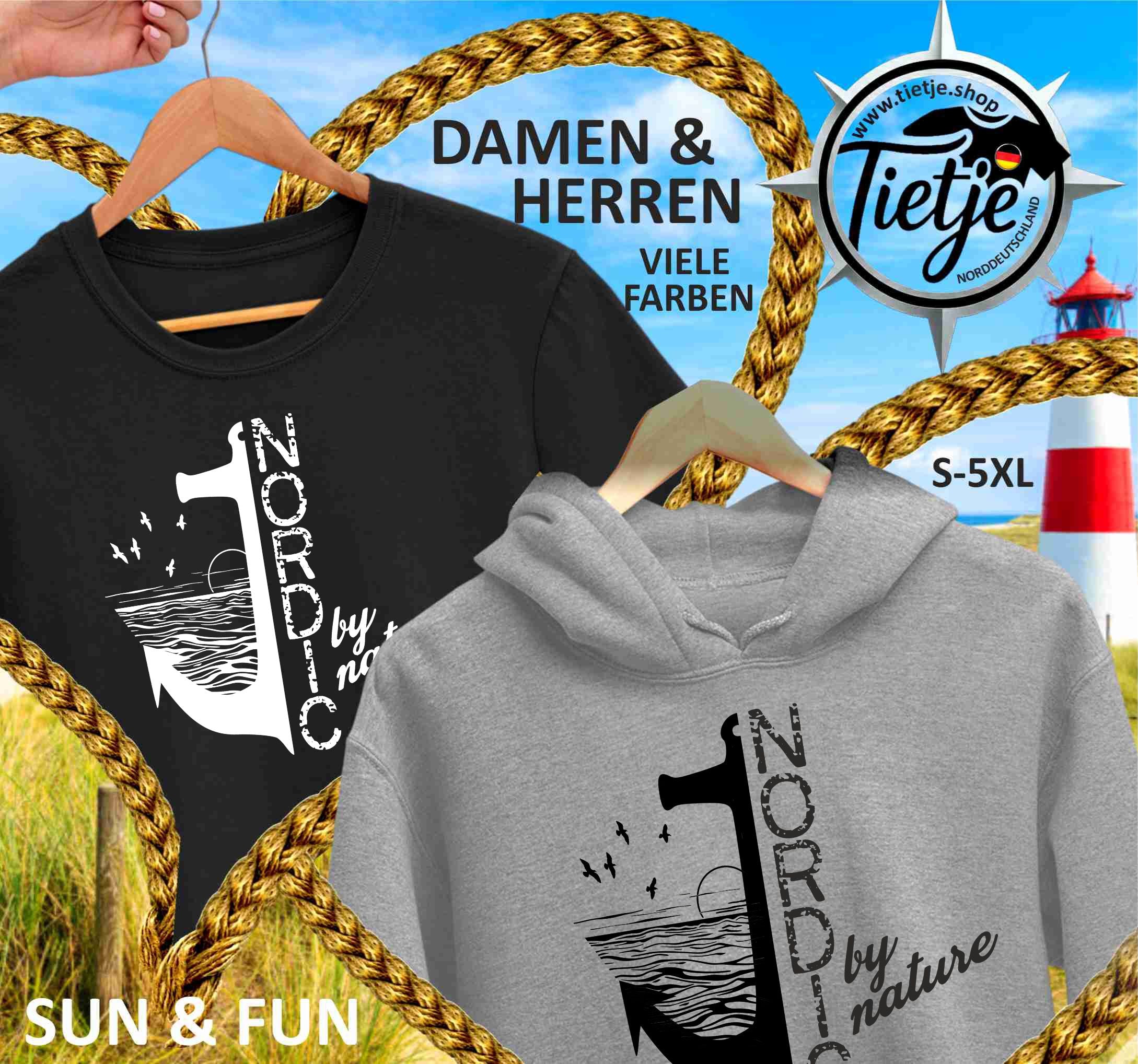 FUN & SUN - NORDIC by NATURE  - Herren Shirt