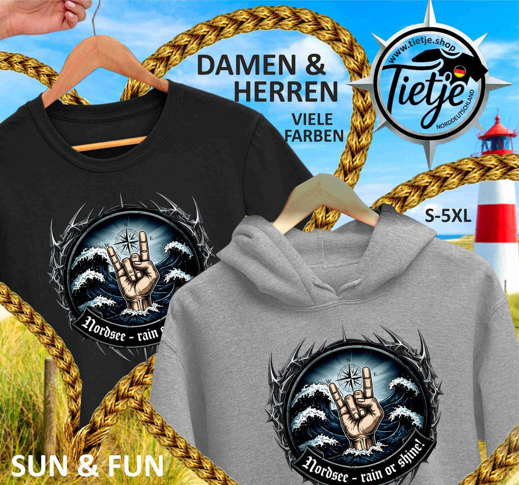 FUN & SUN - NORDSEE - RAIN or SHINE  - Herren Shirt