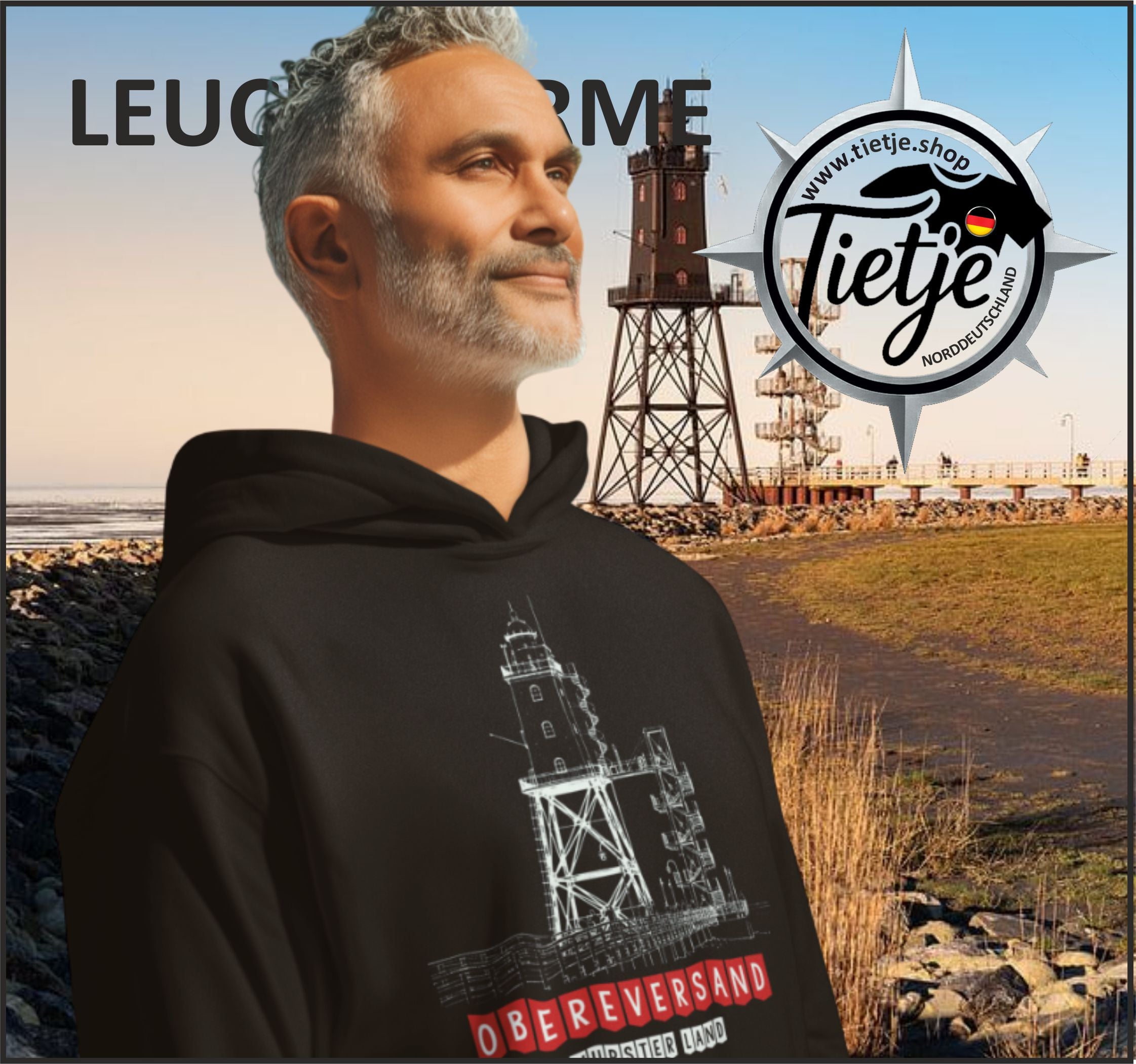 LEUCHTTÜRME - OBEREVERSAND  - Unisex Kapuzenpullover Hoodie