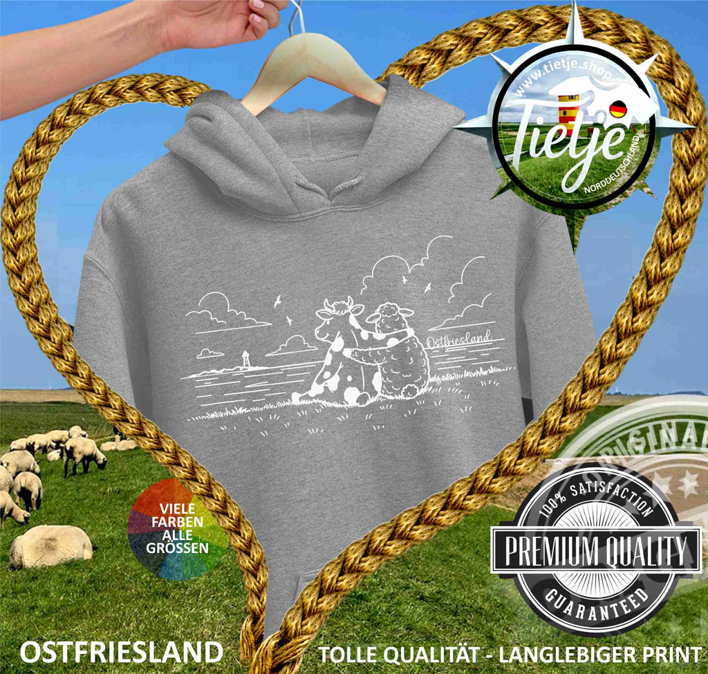 OSTFRIESLAND - HEIMAT - Ostfriesland  - Unisex Kapuzenpullover Hoodie
