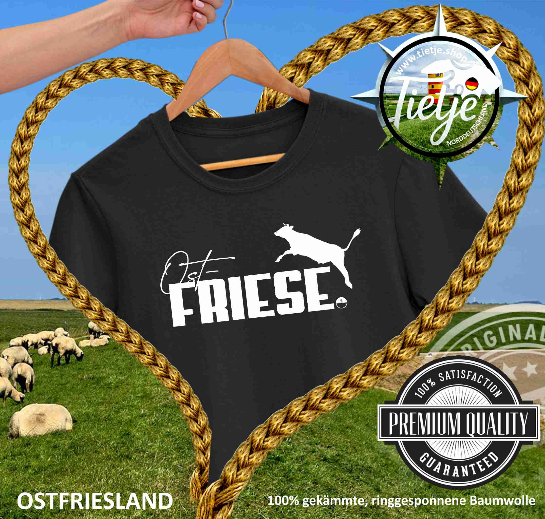 OSTFRIESLAND -  OSTFRIESE  - Herren Shirt