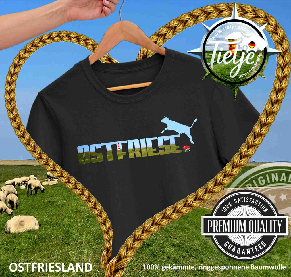 OSTFRIESLAND -  OSTFRIESE - DEICH  - Herren Shirt