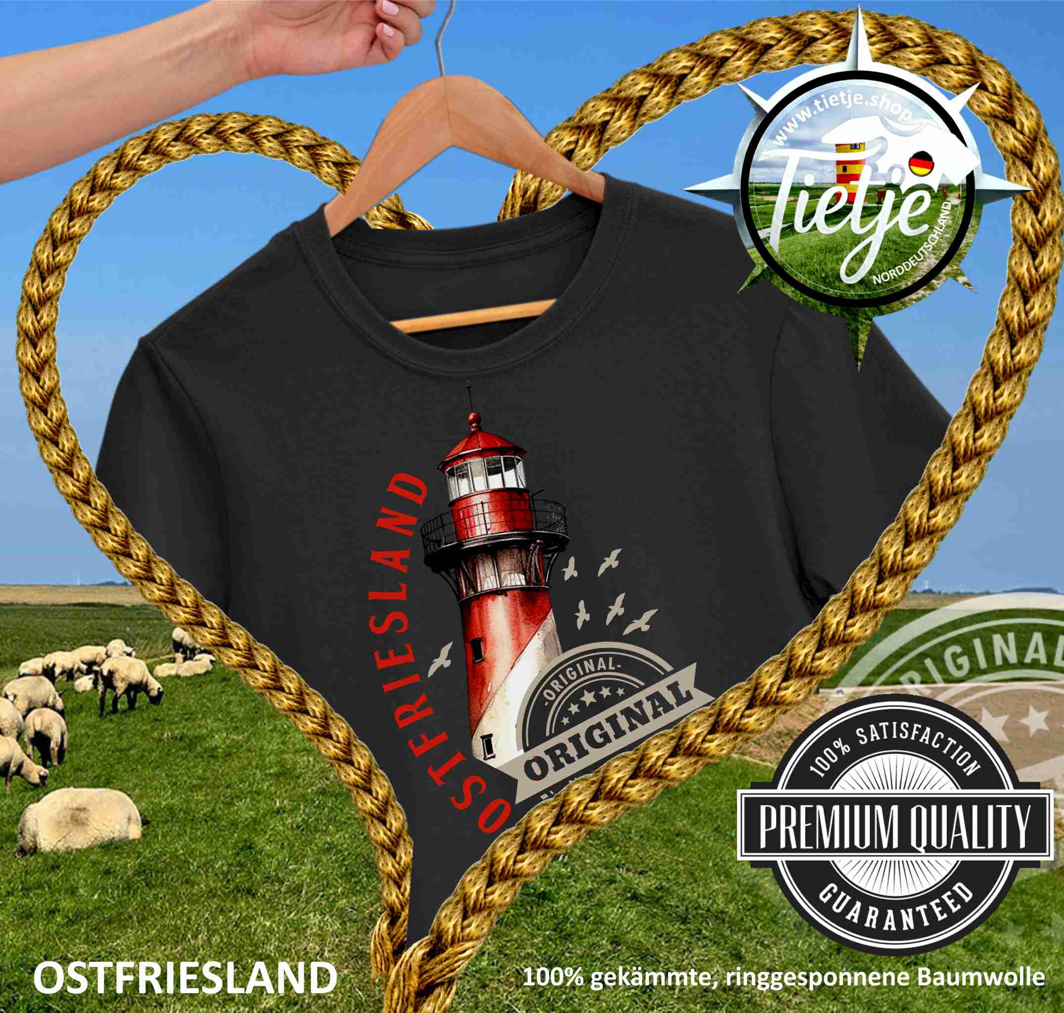 OSTFRIESLAND -  ORIGINAL  - Herren Shirt