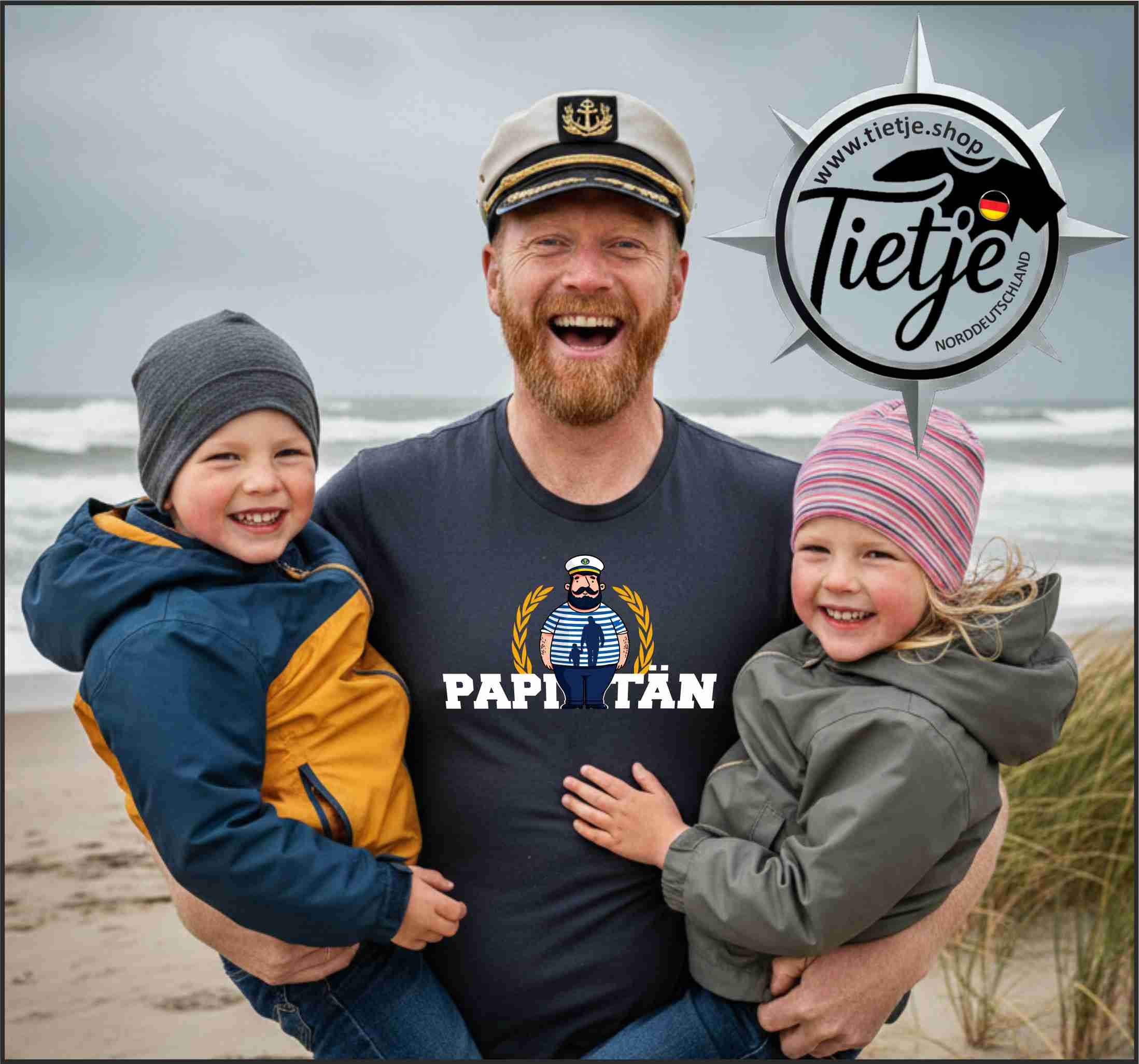 FUN & SUN - PAPITÄN  - Herren Shirt