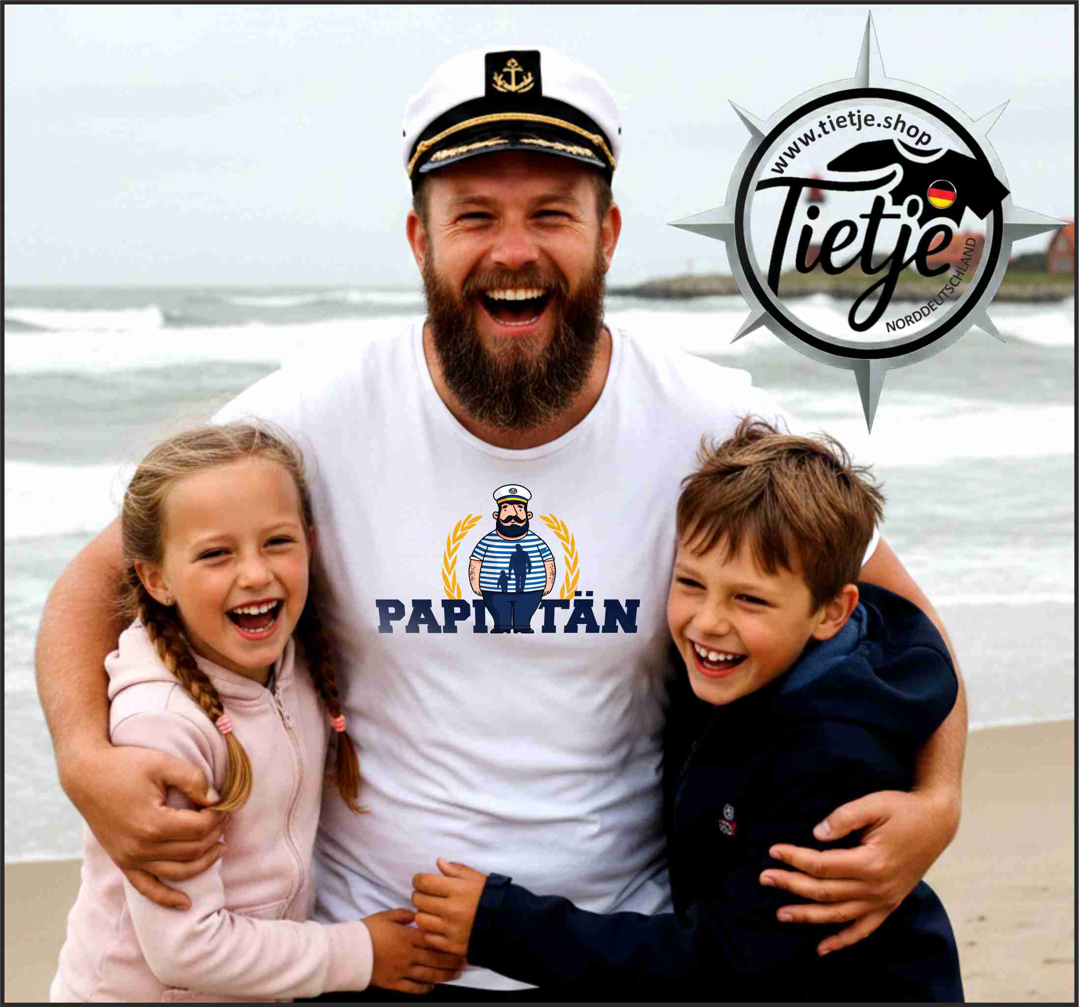 FUN & SUN - PAPITÄN  - Herren Shirt