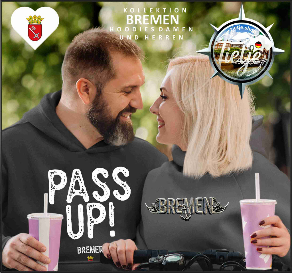 BREMEN - PASS UP! Bremer  - Unisex Kapuzenpullover Hoodie