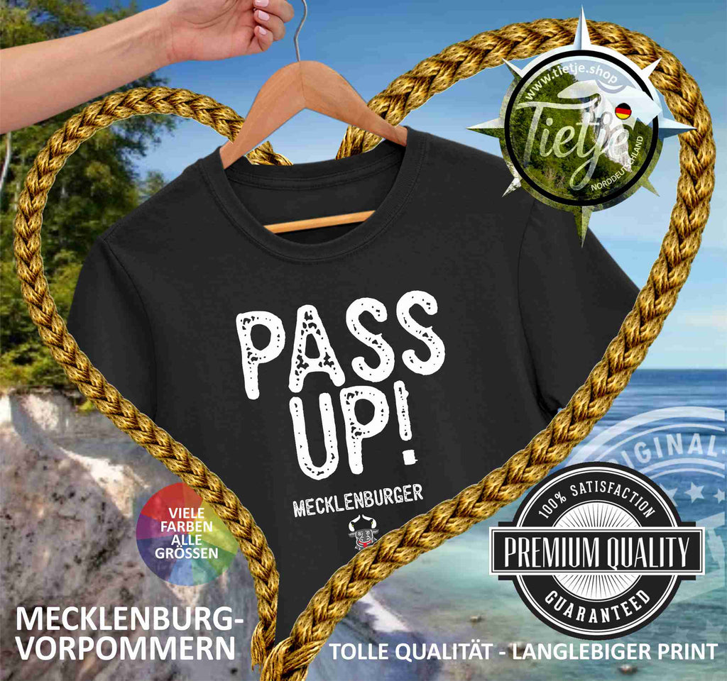 MECKLENBURG-VORPOMMERN - PASS UP! Mecklenburger  - Herren Shirt