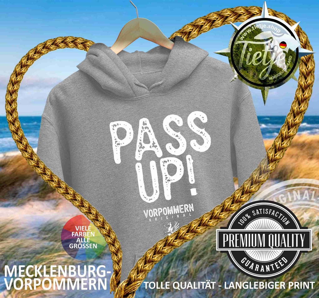 MECKLENBURG-VORPOMMERN - PASS UP! Vorpommern Original  - Unisex Kapuzenpullover Hoodie