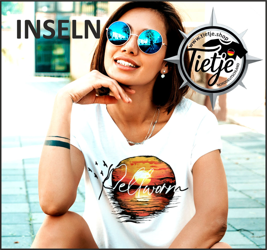 INSELN - PELLWORM  - Damen Premiumshirt