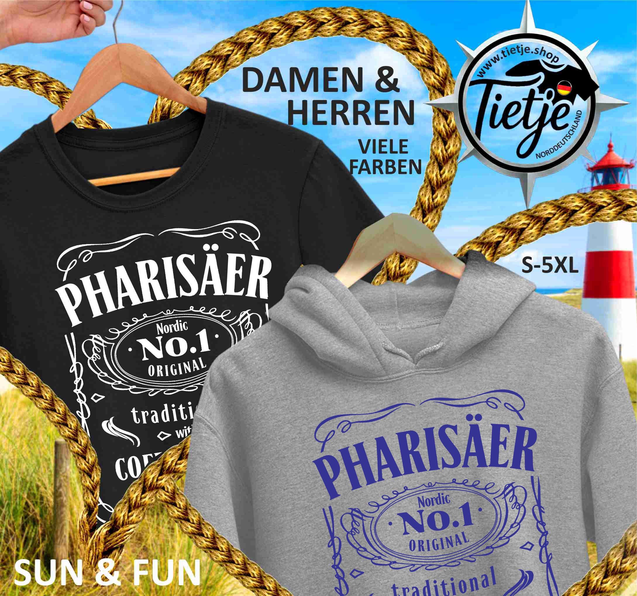 FUN & SUN - PHARISÄER  - Damen Premiumshirt