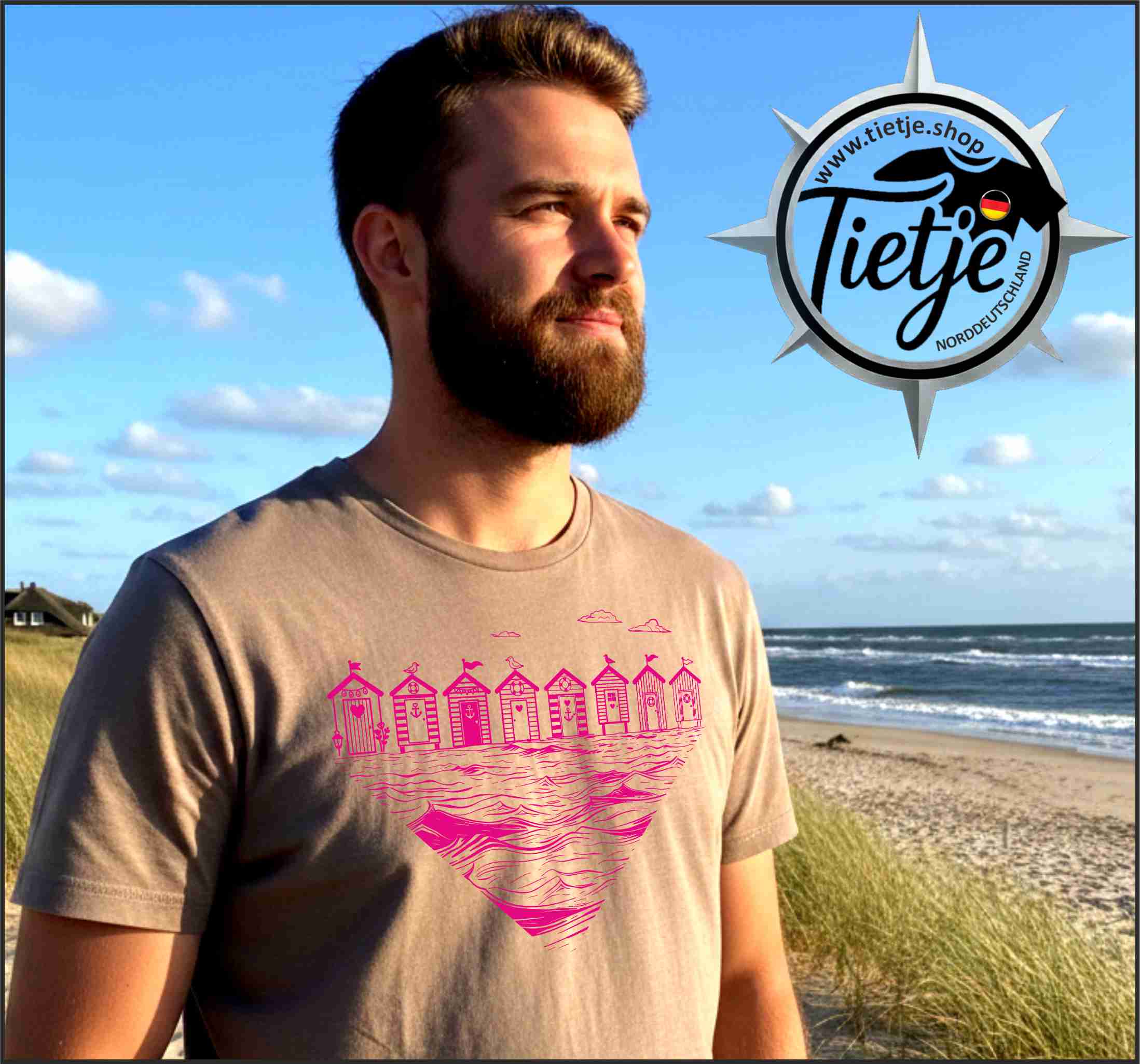 FUN & SUN - BEACH  - Herren Shirt