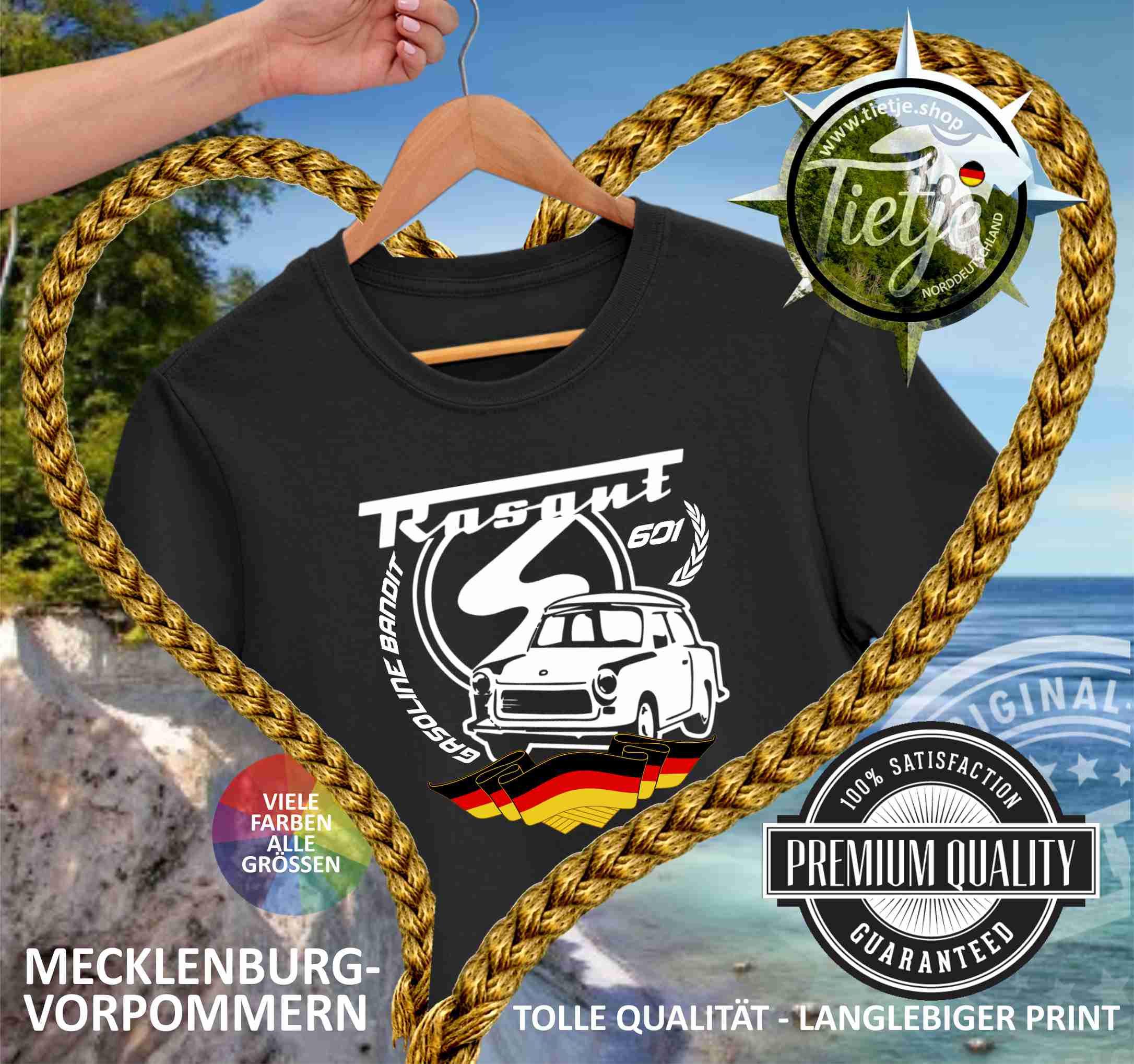MECKLENBURG-VORPOMMERN - RASANT 601  - Herren Shirt