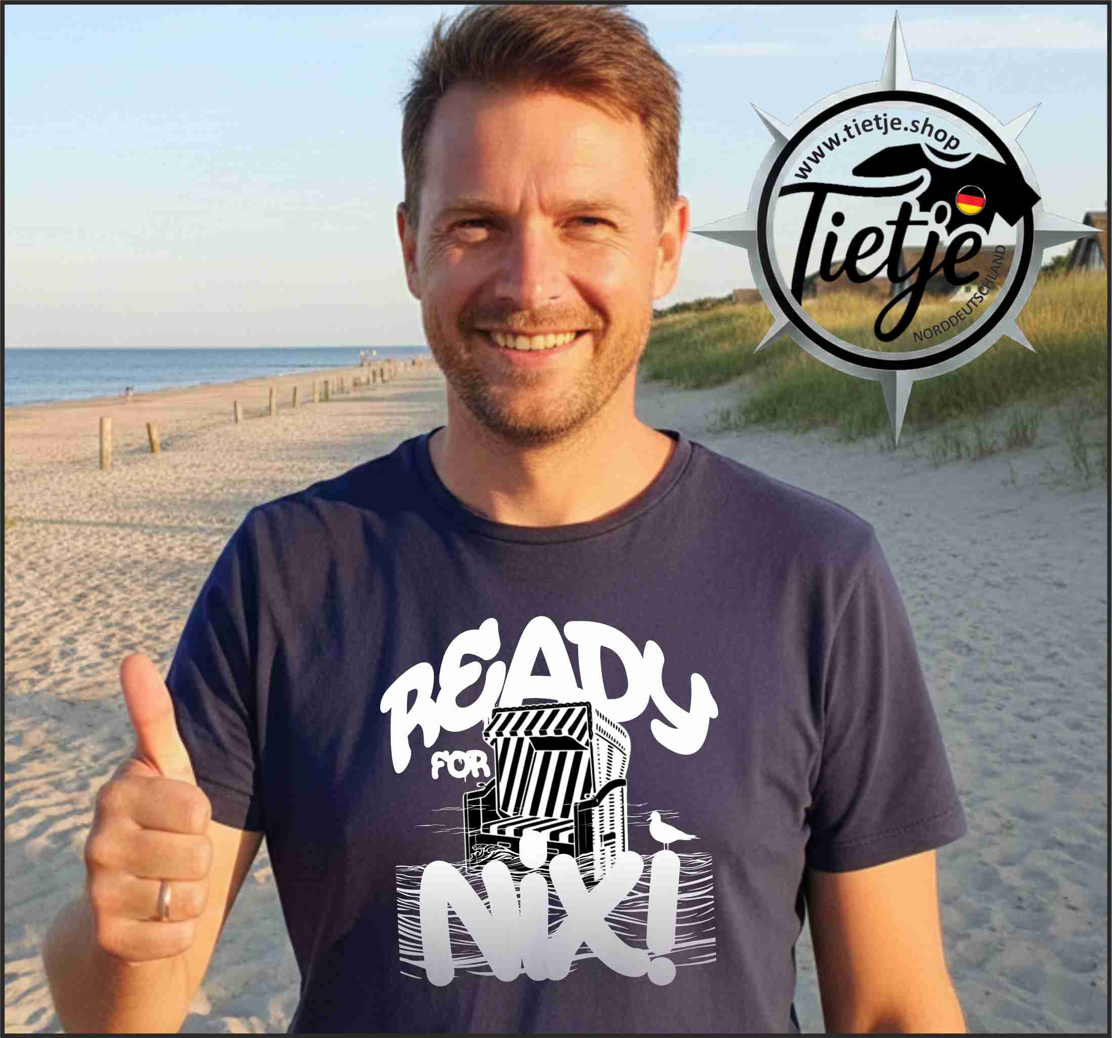 FUN & SUN - READY for NIX!  - Herren Shirt