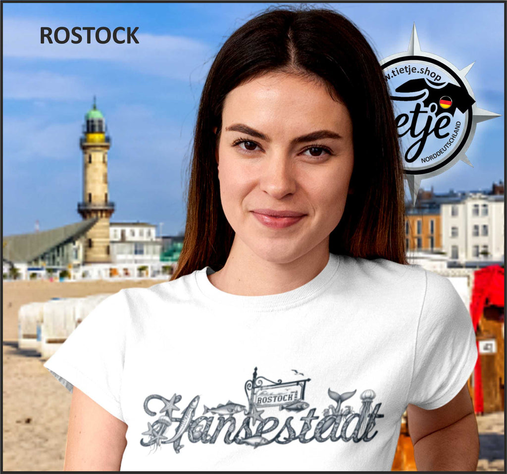 MECKLENBURG-VORPOMMERN - HANSESTADT ROSTOCK  - Damen Premiumshirt