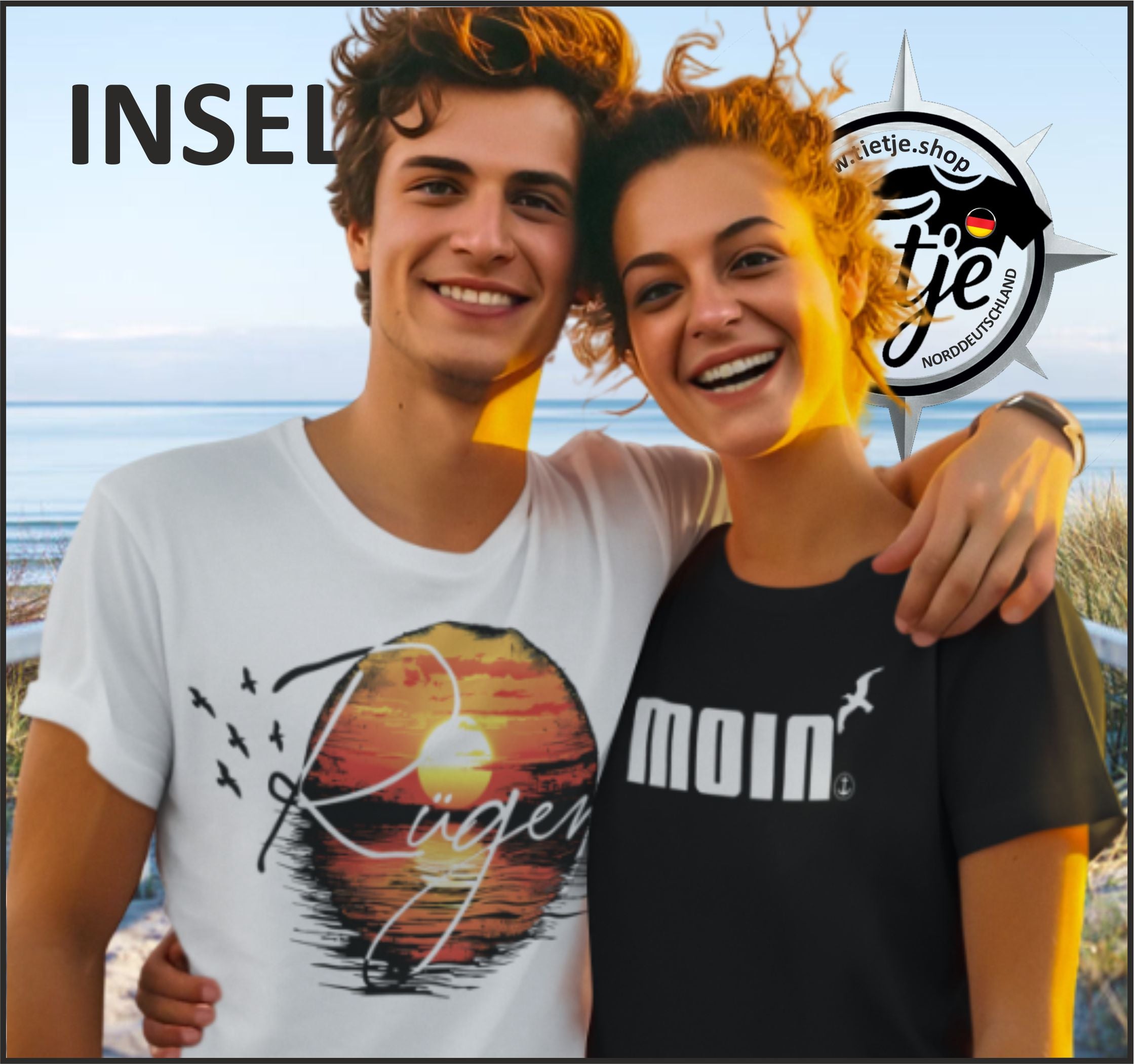INSELN - RÜGEN  - Herren Shirt