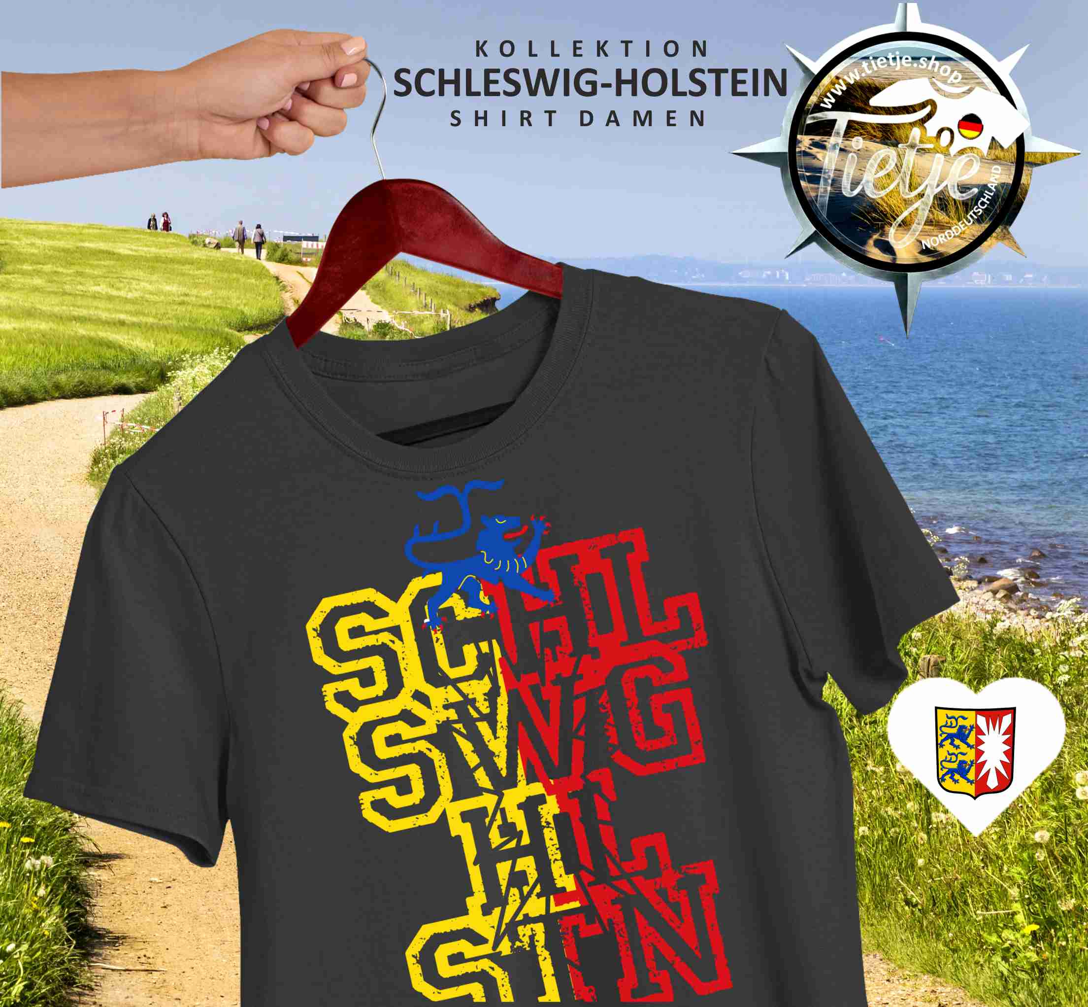 SCHLESWIG-HOLSTEIN - SWH  - Herren Shirt