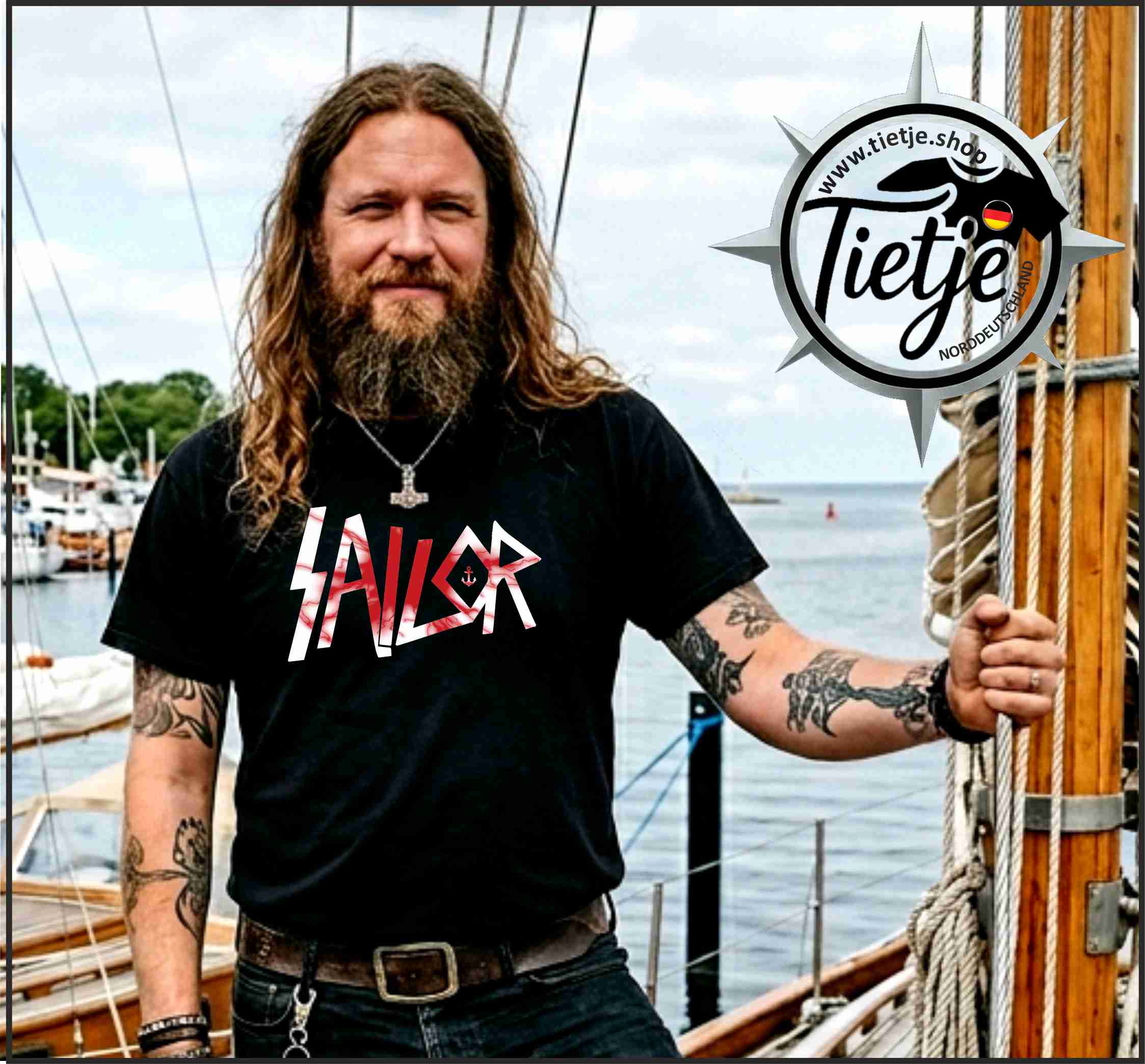 FUN & SUN - SAILOR  - Herren Shirt