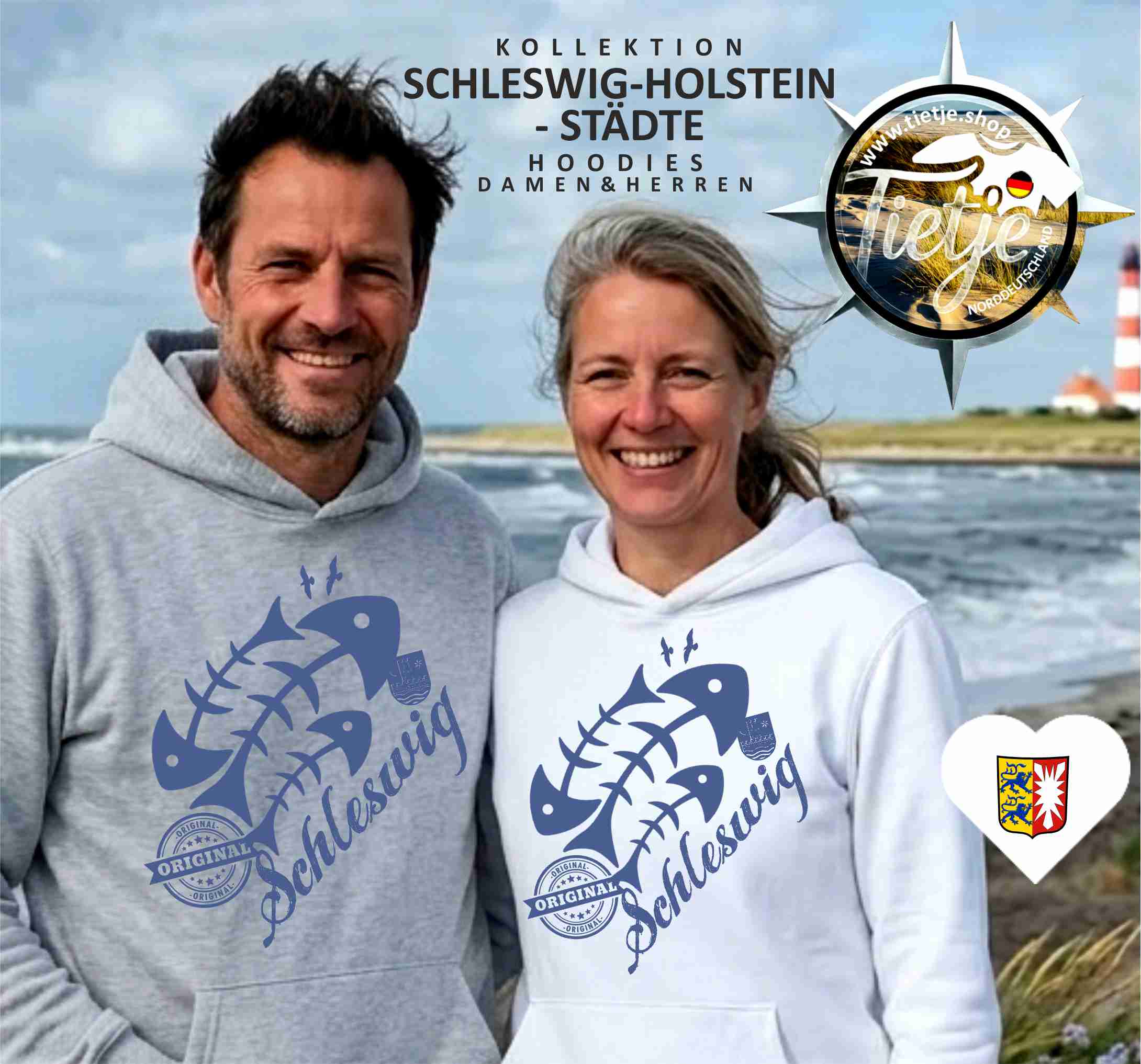 SCHLESWIG-HOLSTEIN - Städte - Schleswig  - Unisex Kapuzenpullover Hoodie