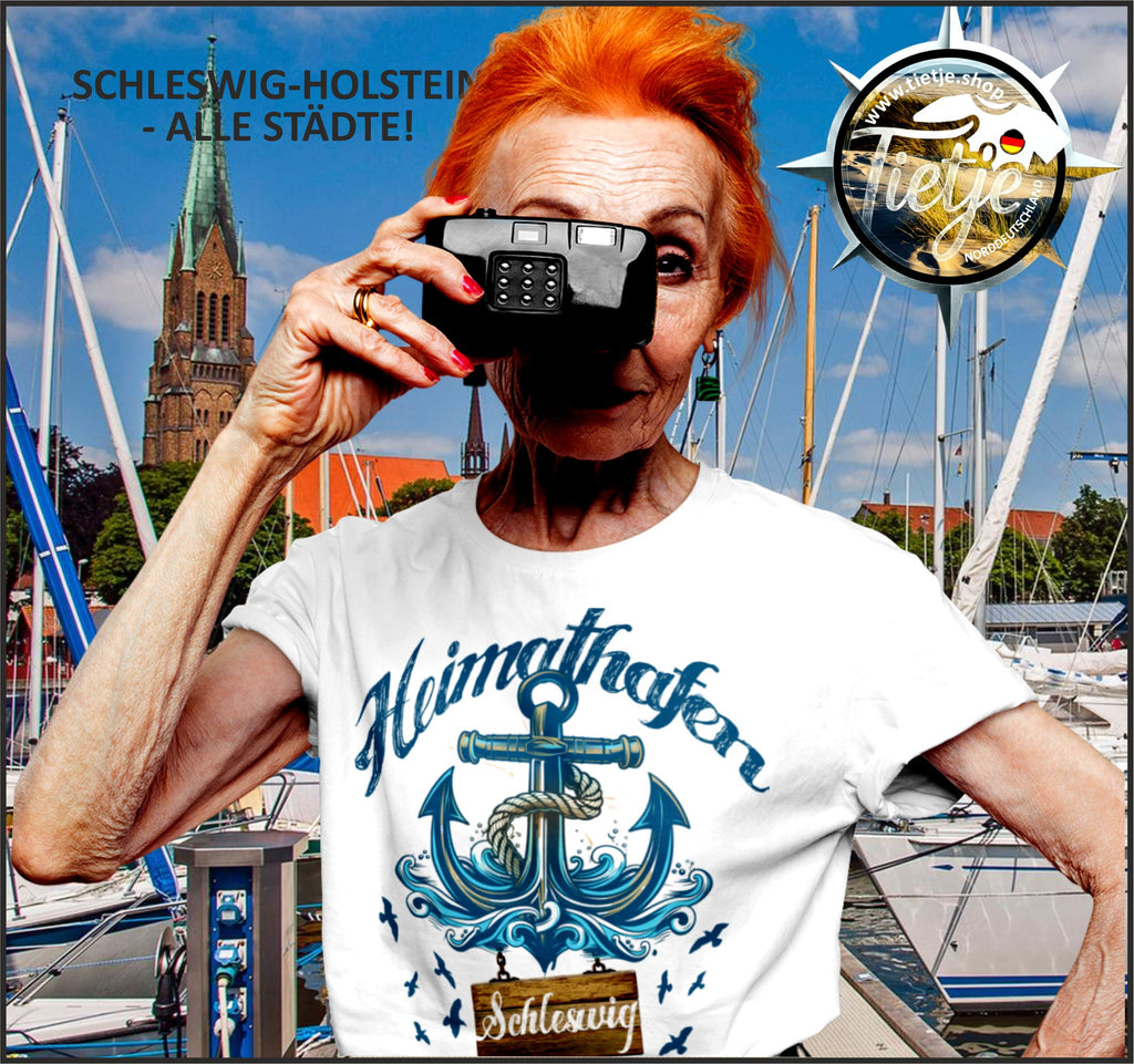 SCHLESWIG-HOLSTEIN - HEIMATHAFEN - Schleswig  - Damen Premiumshirt