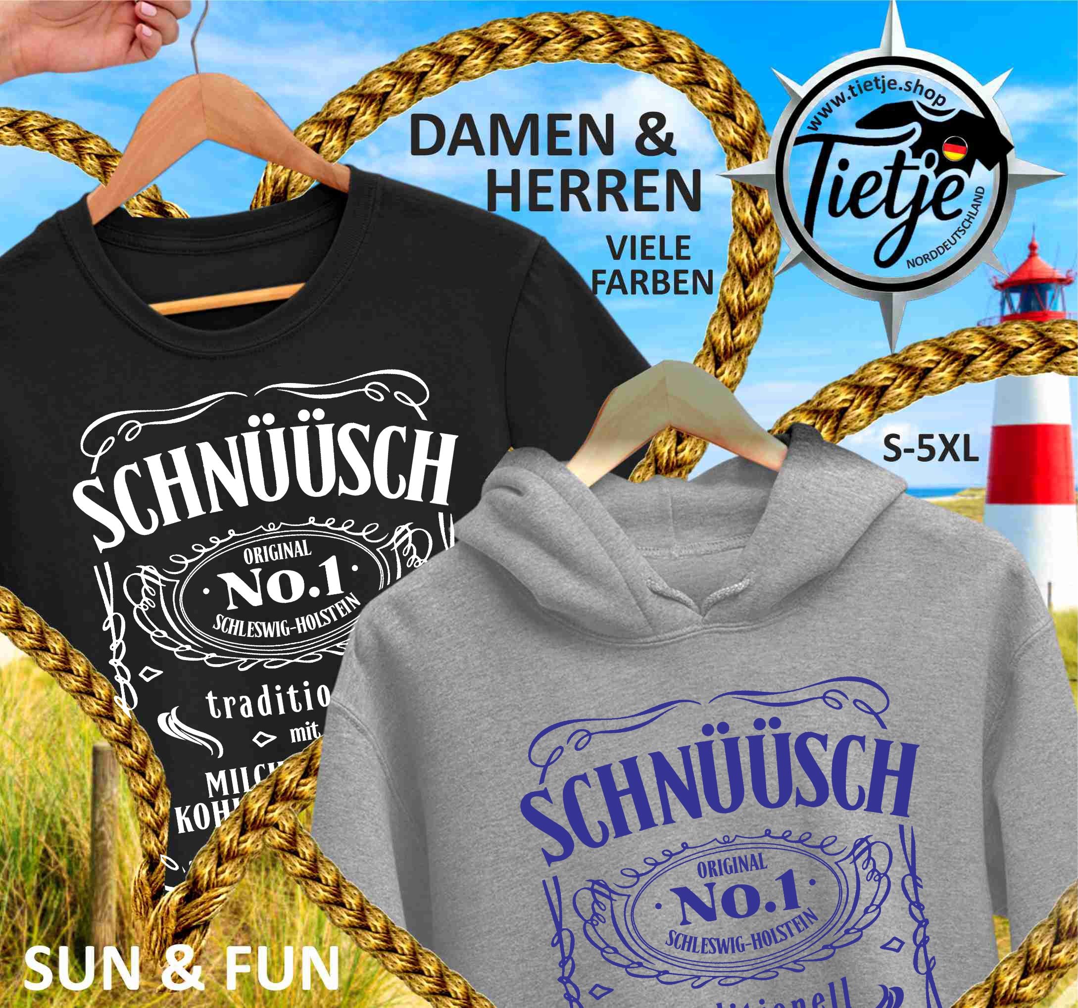 SCHLESWIG-HOLSTEIN - SCHNÜÜSCH  - Damen Premiumshirt