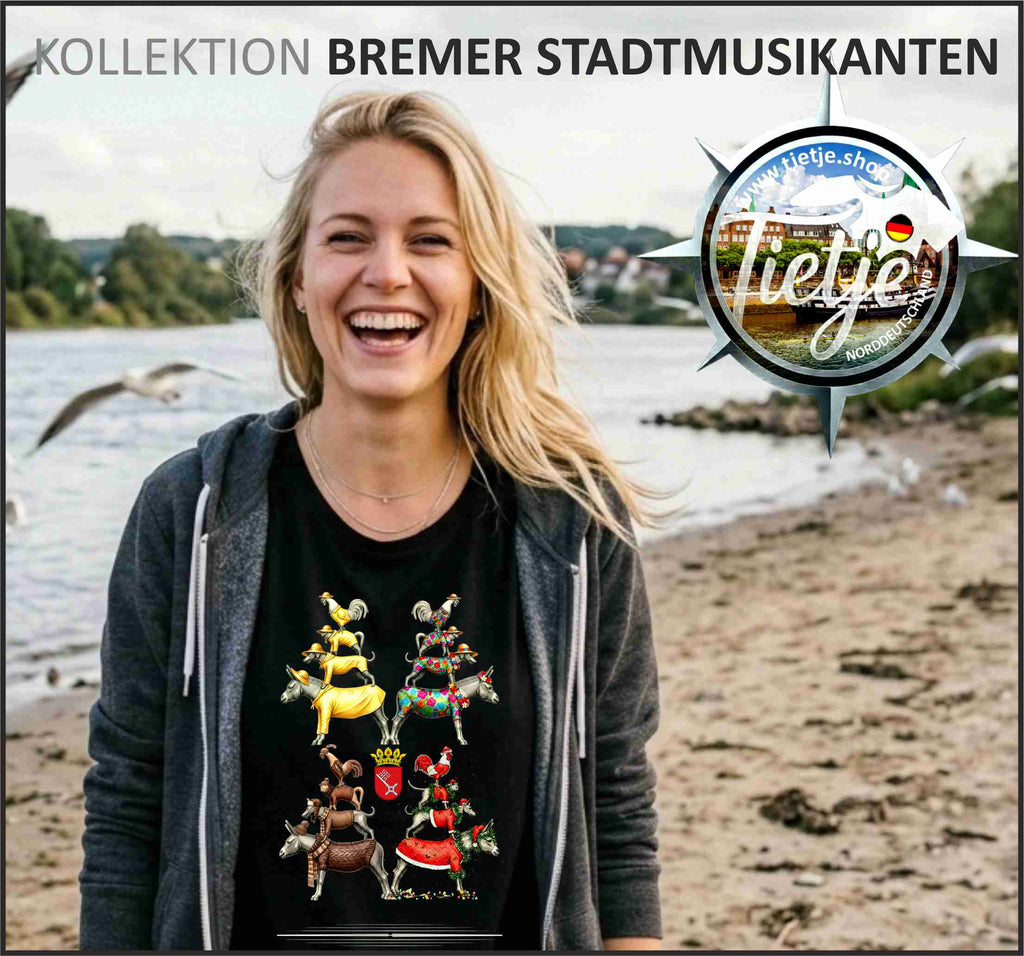 BREMEN - Stadtmusikanten - S E A S O N S  - Damen Premiumshirt