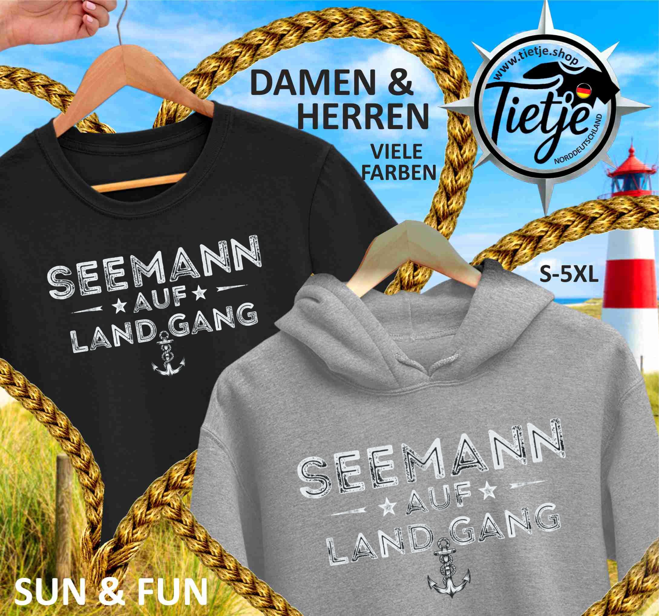 FUN & SUN - SEEMANN auf LANDGANG  - Herren Shirt