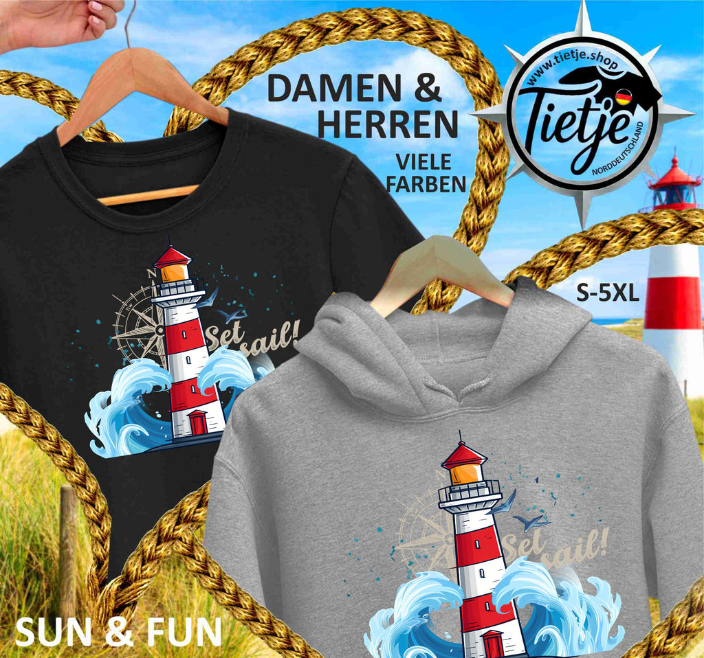 FUN & SUN - SET SAIL!  - Herren Shirt