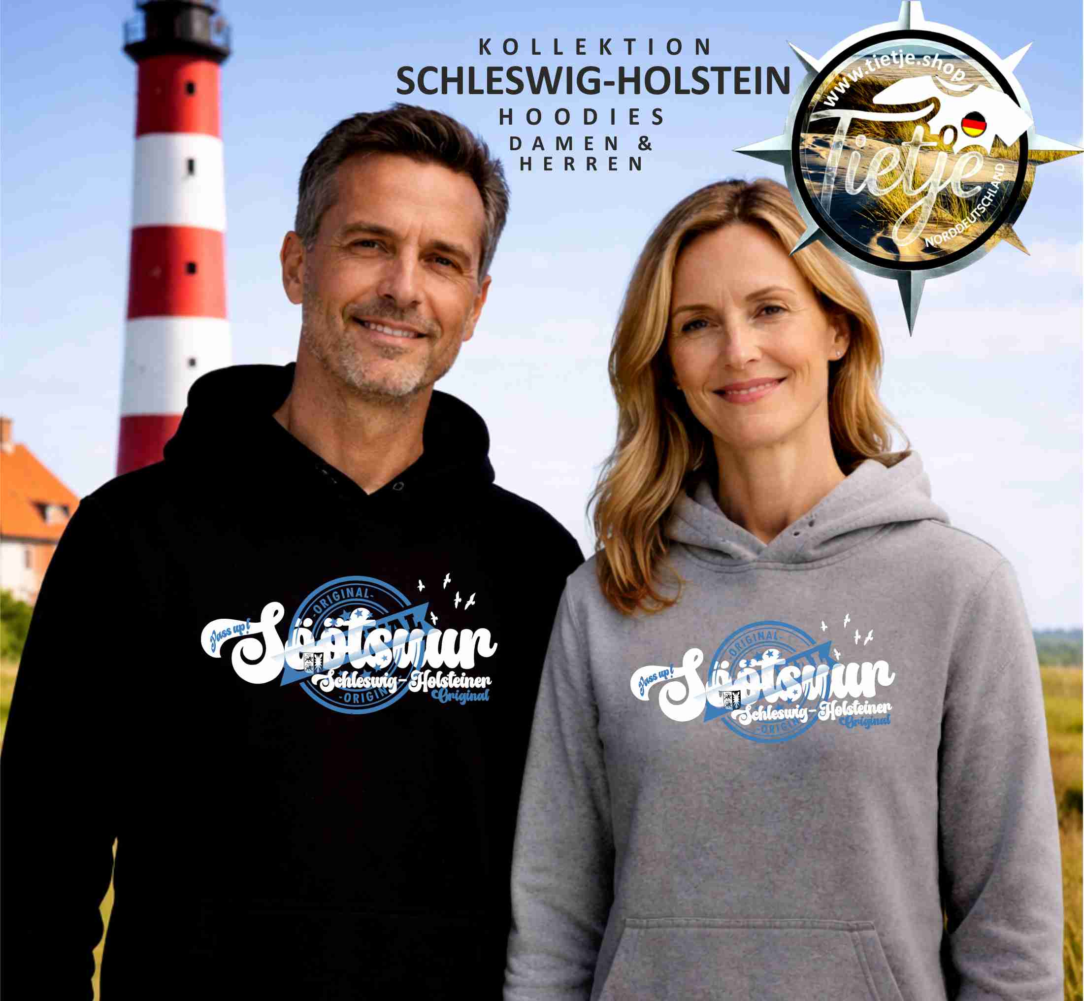 SCHLESWIG-HOLSTEIN - Söötsuur  - Unisex Kapuzenpullover Hoodie