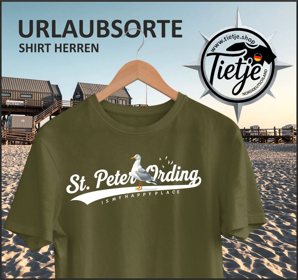 URLAUBSORTE - St. Peter Ording  - Herren Shirt