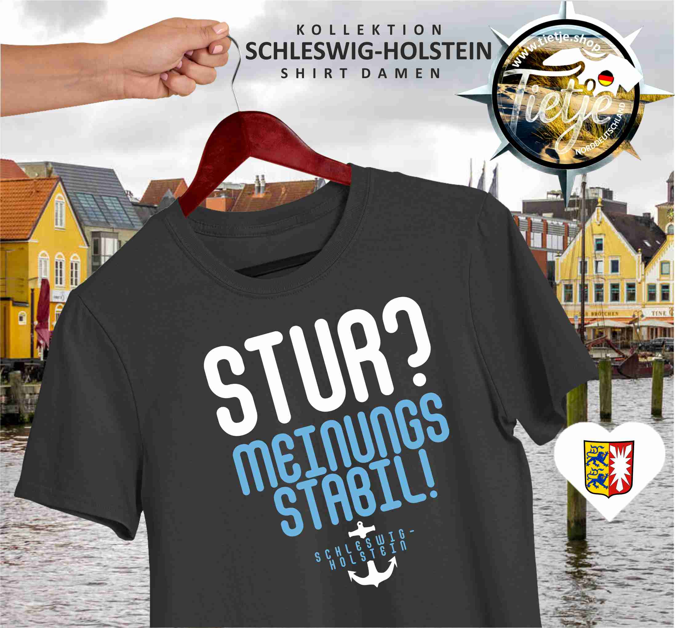 SCHLESWIG-HOLSTEIN - STUR? MEINUNGSSTABIL!  - Herren Shirt