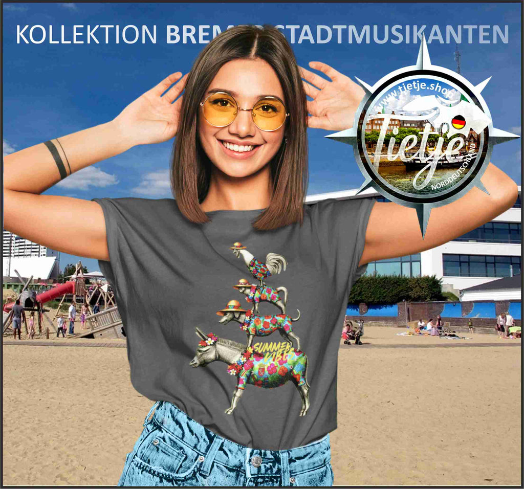 BREMEN - Stadtmusikanten - SUMMER  - Damen Premiumshirt