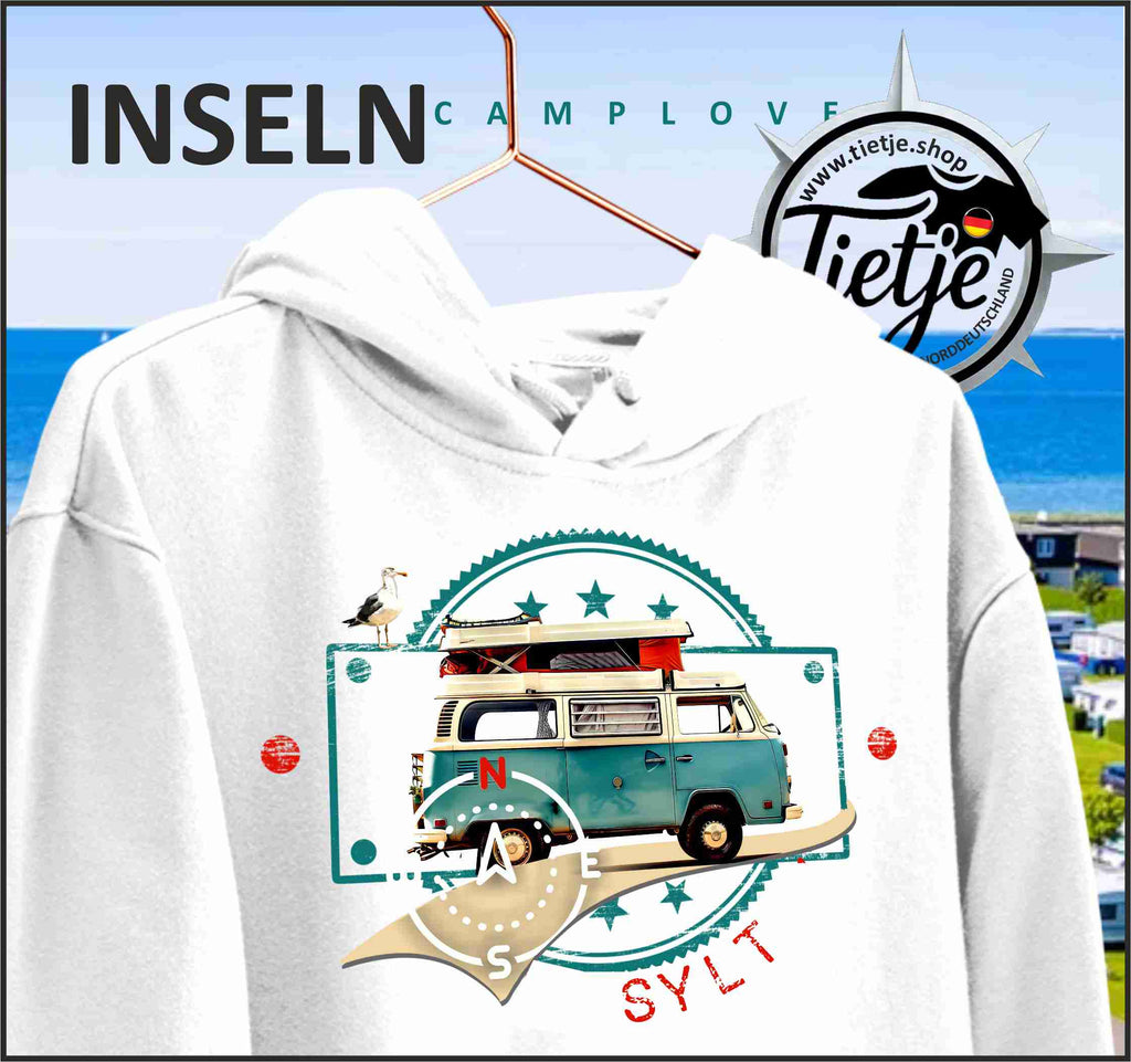 INSELN - SYLT - CAMPLOVE - Unisex Kapuzenpullover Hoodie
