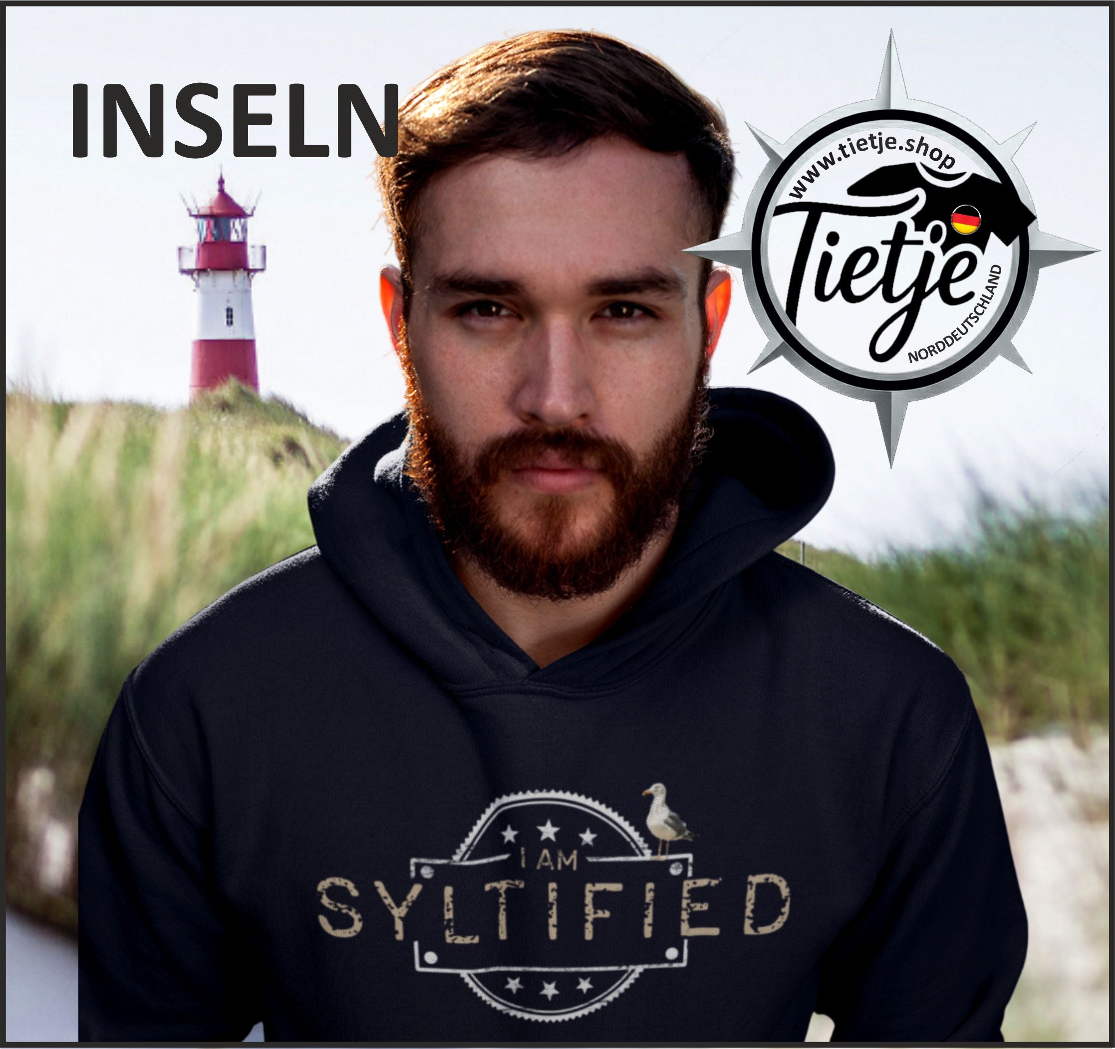 INSELN - SYLTIFIED  - Unisex Kapuzenpullover Hoodie