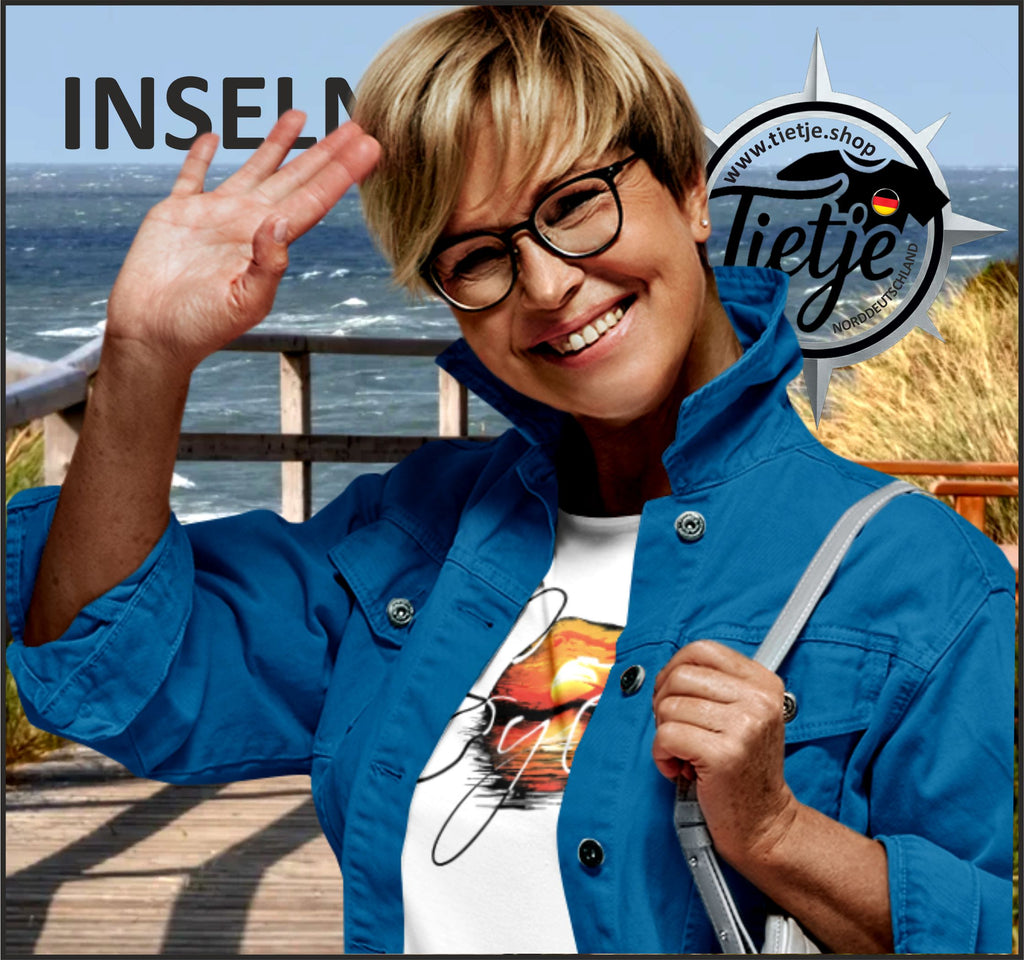INSELN - SYLT  - Damen Premiumshirt