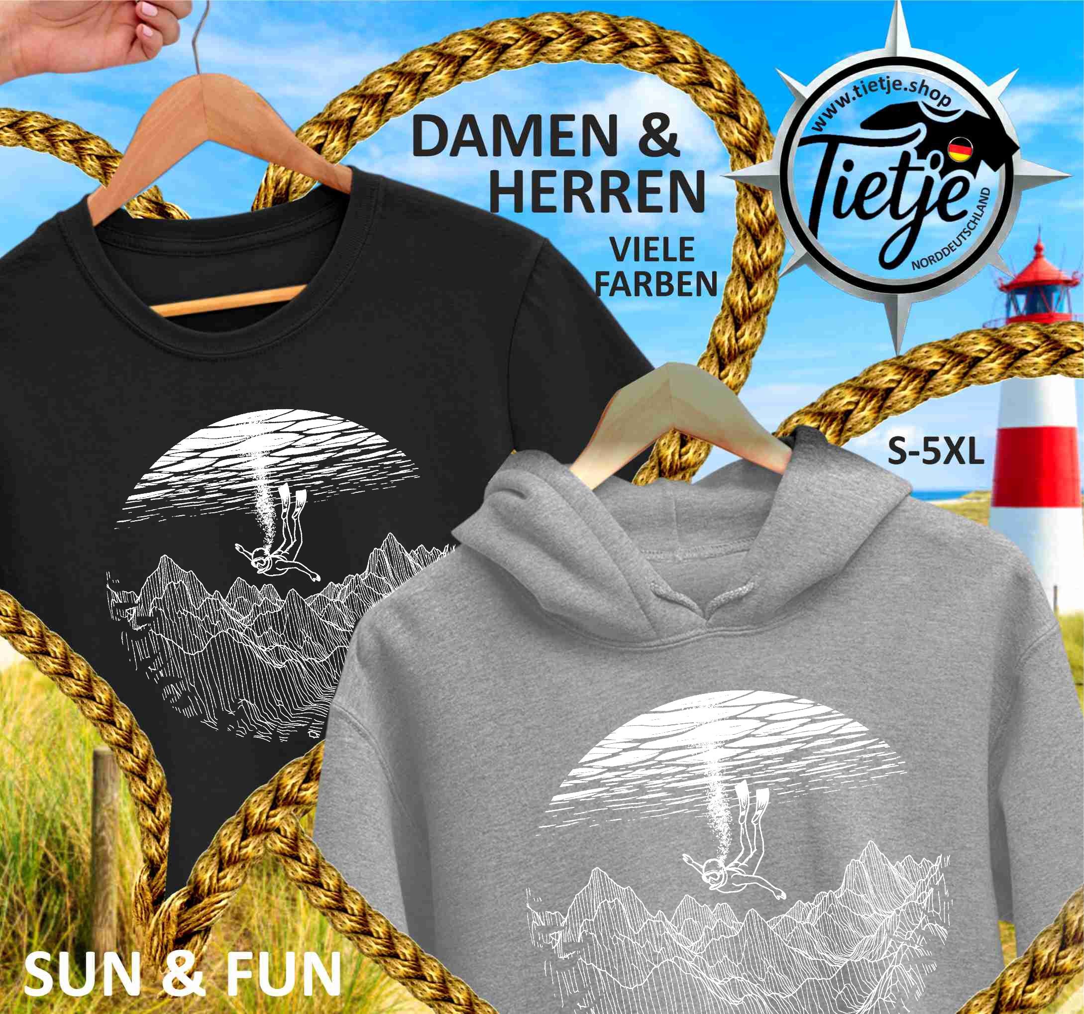 FUN & SUN - TAUCHEN  - Damen Premiumshirt