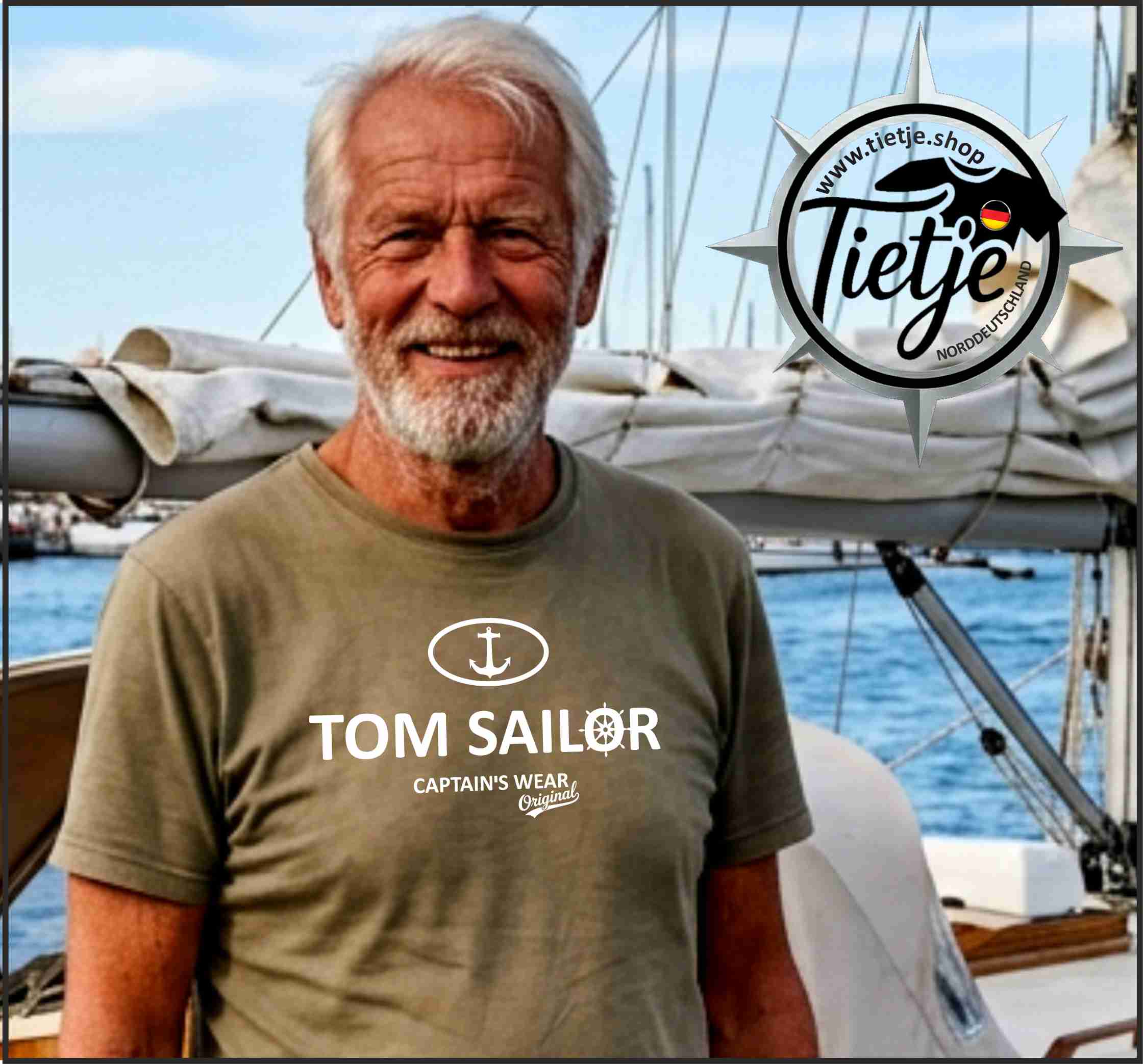 FUN & SUN - TOM SAILOR CAPTIANS WEAR  - Herren Shirt