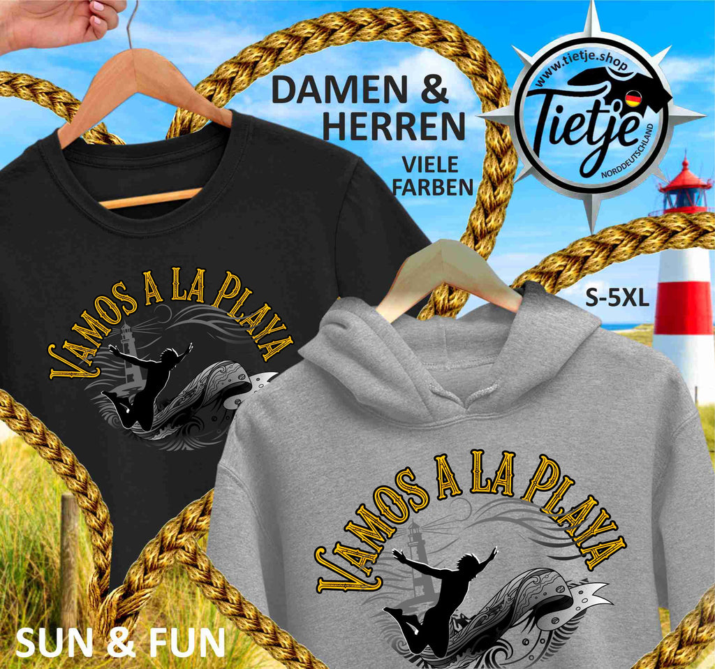 FUN & SUN - VAMOS a la PLAYA  - Damen Premiumshirt
