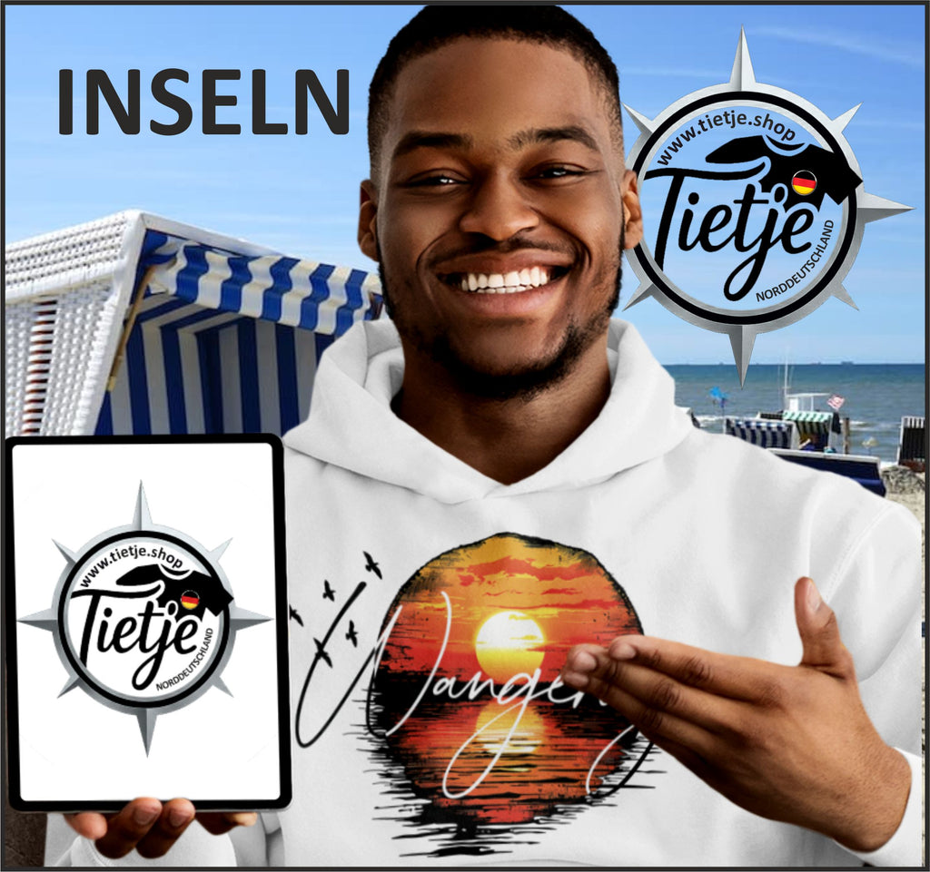 INSELN - WANGEROOGE  - Unisex Kapuzenpullover Hoodie