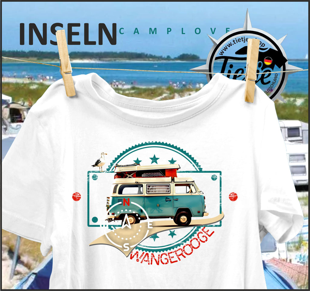 INSELN - WANGEROOGE - CAMPLOVE - Herren Shirt