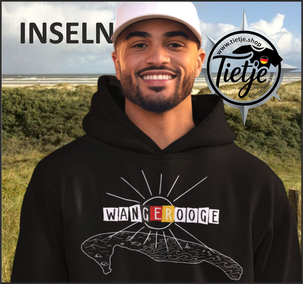 INSELN - WANGEROOGE  - Unisex Kapuzenpullover Hoodie