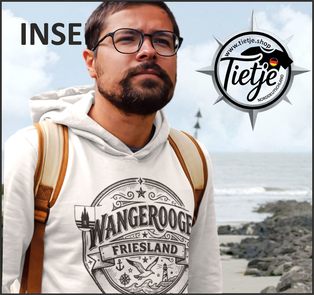 INSELN - WANGEROOGE FRIESLAMD  - Unisex Kapuzenpullover Hoodie