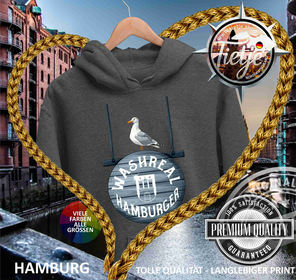 HAMBURG - WASHREAL HAMBURGER  - Unisex Kapuzenpullover Hoodie