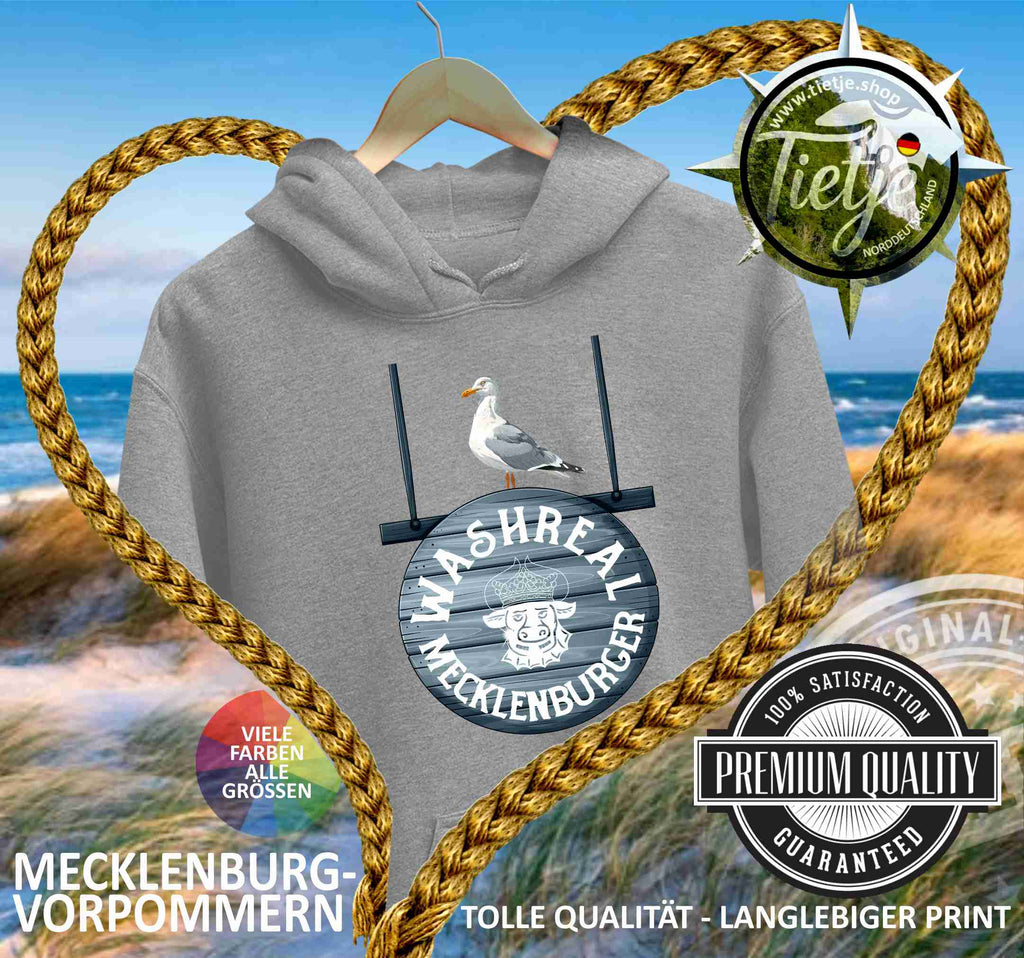 MECKLENBURG-VORPOMMERN - WASHREAL Mecklenburger  - Unisex Kapuzenpullover Hoodie