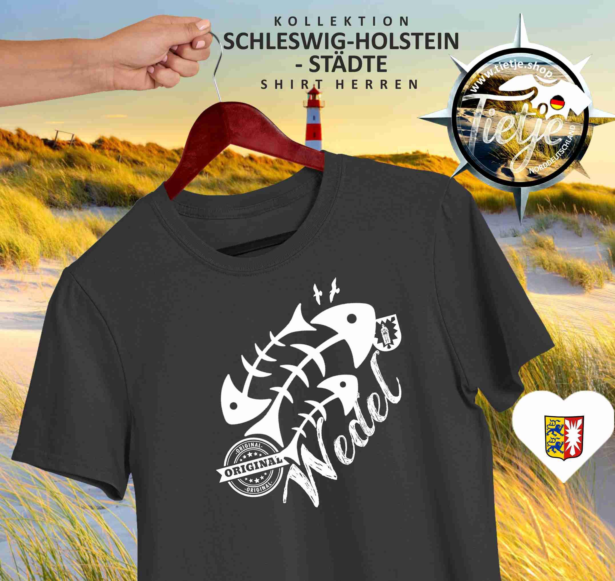 SCHLESWIG-HOLSTEIN - Städte - Wedel  - Herren Shirt