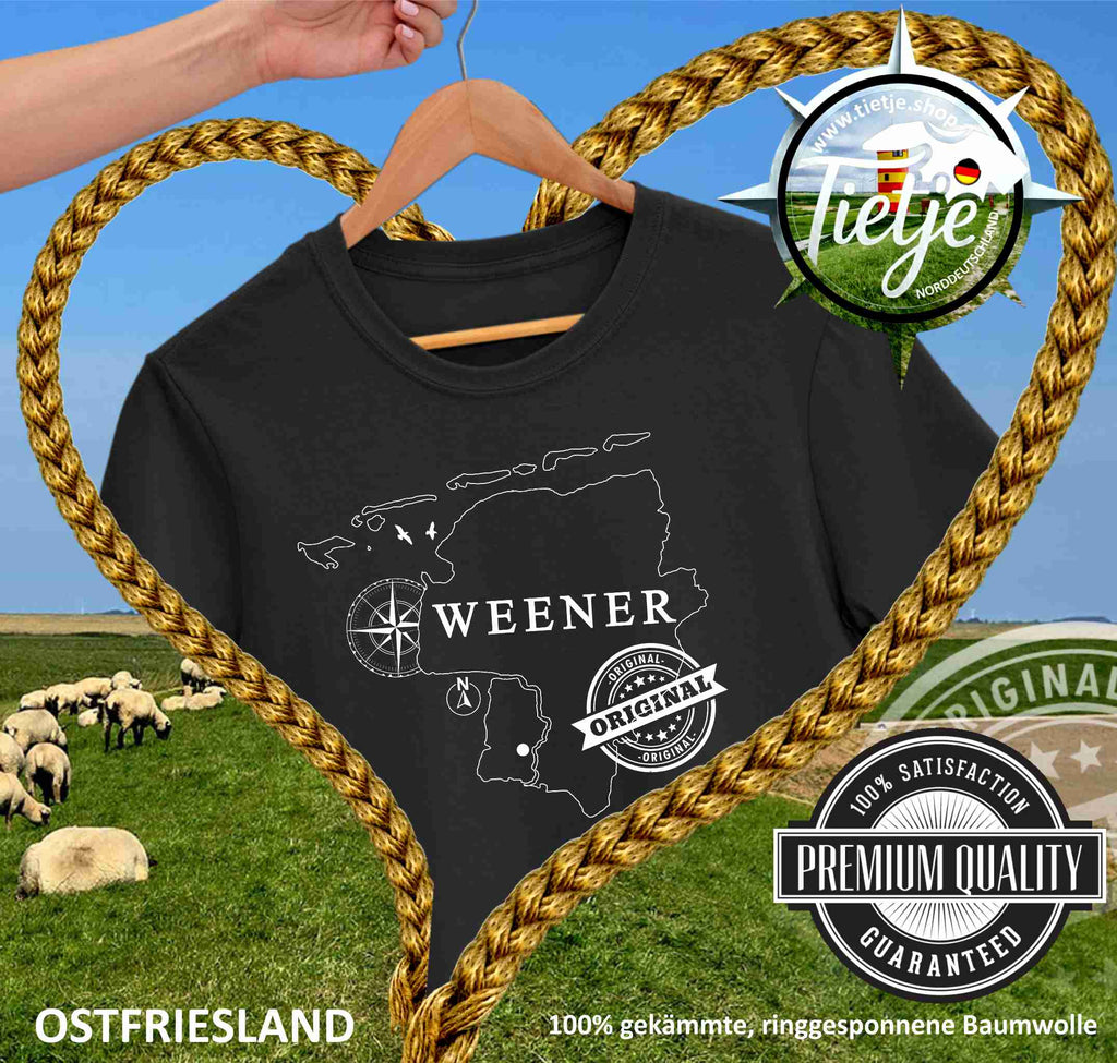 OSTFRIESLAND - Städte - WEENER Original  - Herren Shirt