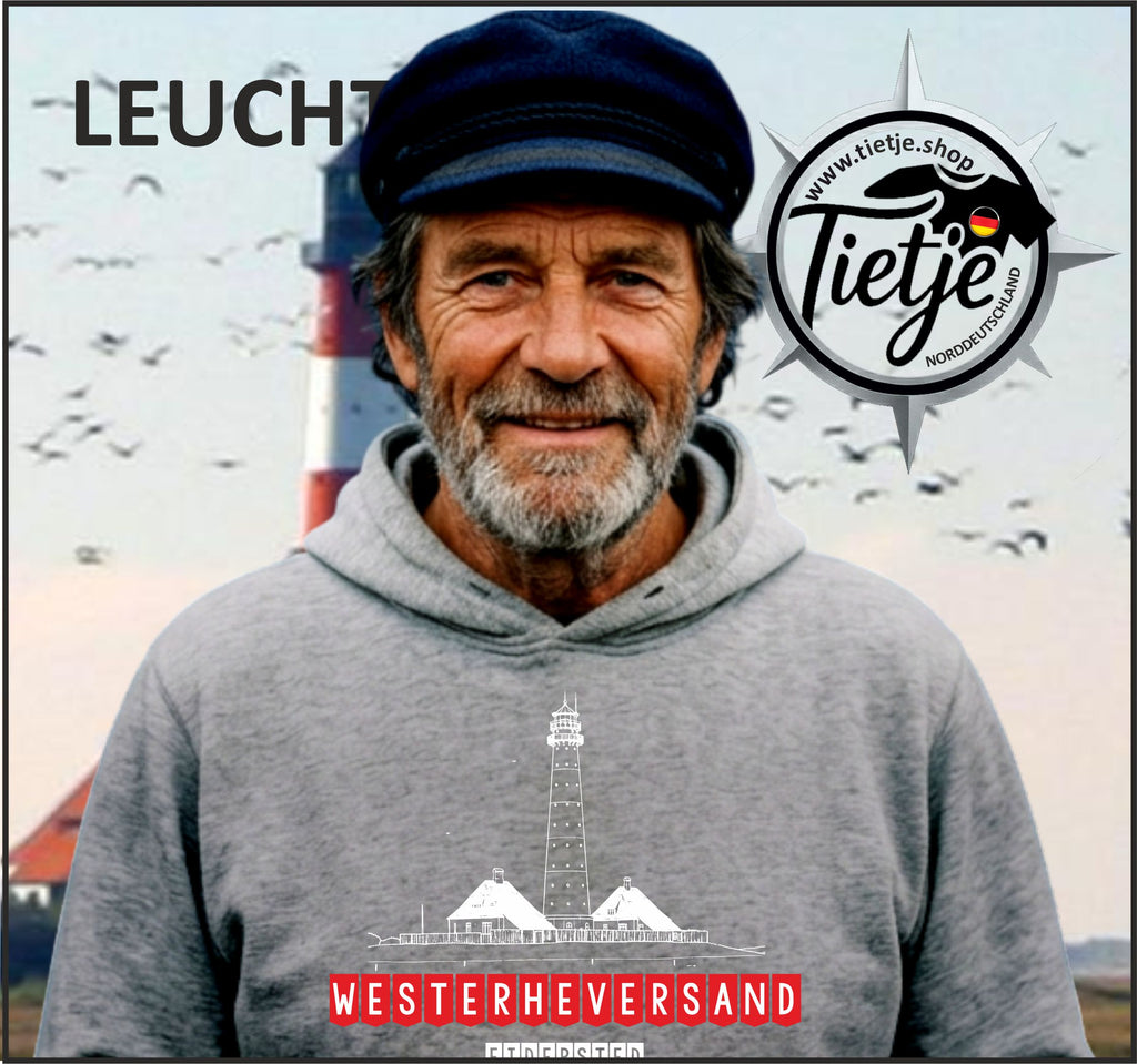 SCHLESWIG-HOLSTEIN - LEUCHTTÜRME - WERSTERHEVERSAND  - Unisex Kapuzenpullover Hoodie